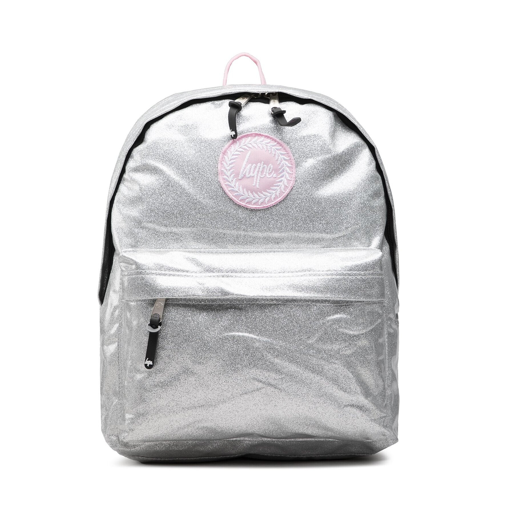 HYPE Раница Silver Glitter Pink Crest Backpack YVLR-669 Сребрист - Pepit.bg