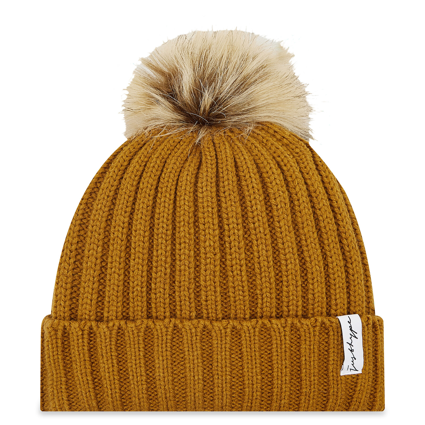 HYPE Шапка Bobble YVLR-757 Кафяв - Pepit.bg