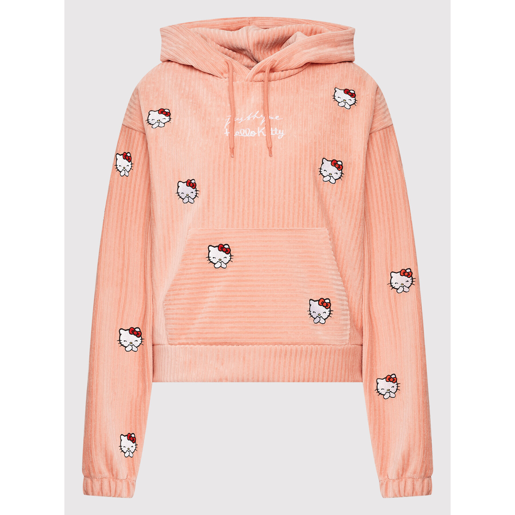 HYPE Суитшърт HELLO KITTY TWAO-2094 Розов Regular Fit - Pepit.bg