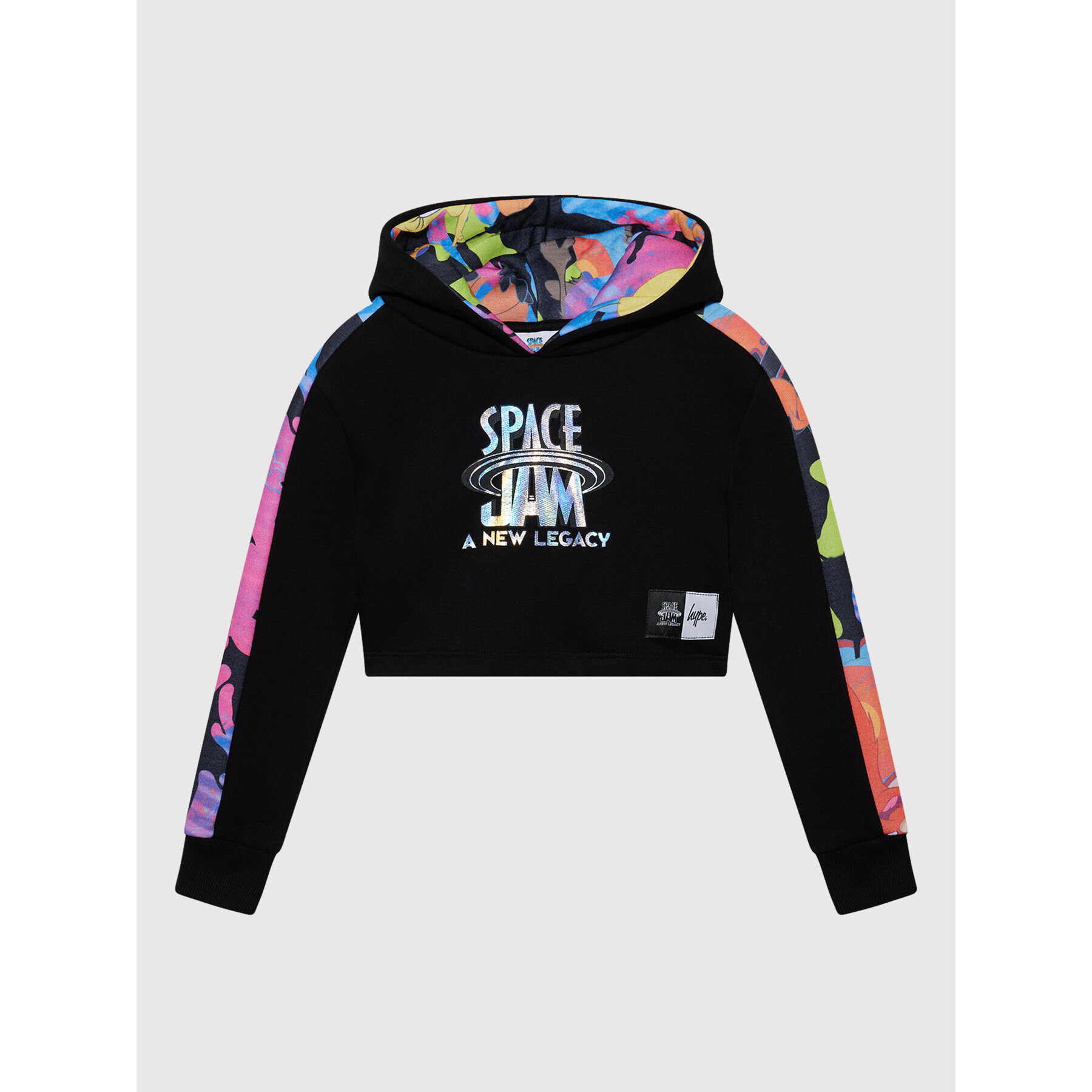 HYPE Суитшърт SPACE JAM SJNLAO-038 Черен Regular Fit - Pepit.bg