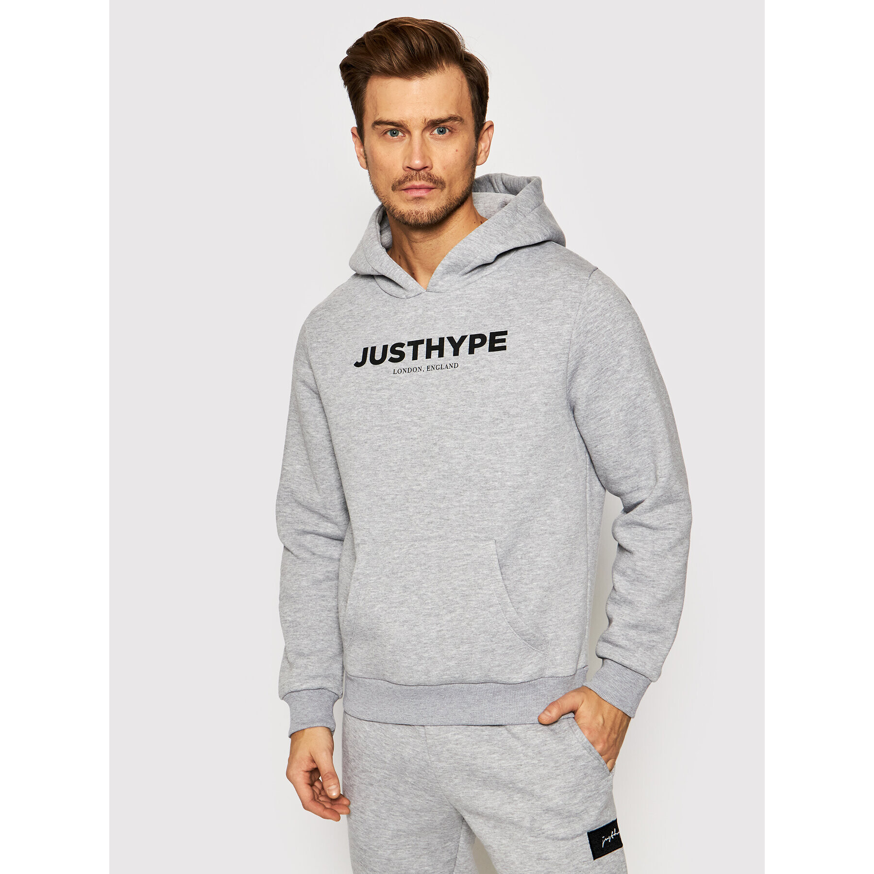 HYPE Суитшърт ZWF-622 Сив Oversize - Pepit.bg