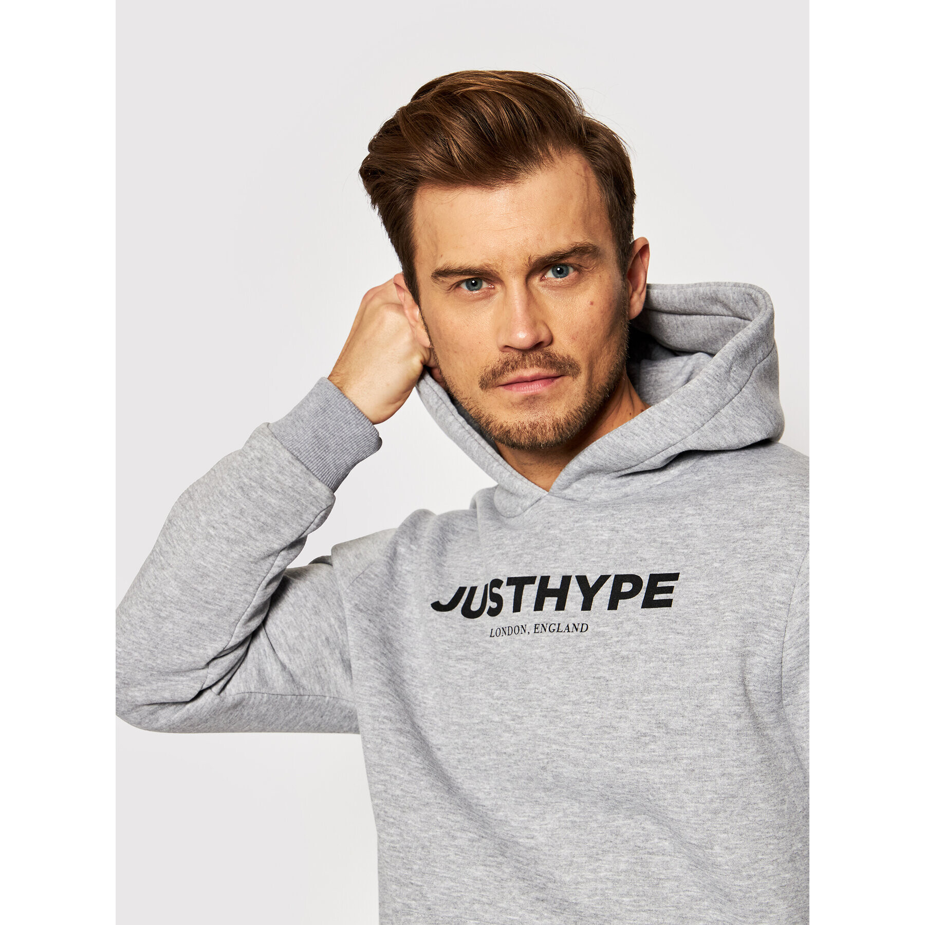 HYPE Суитшърт ZWF-622 Сив Oversize - Pepit.bg