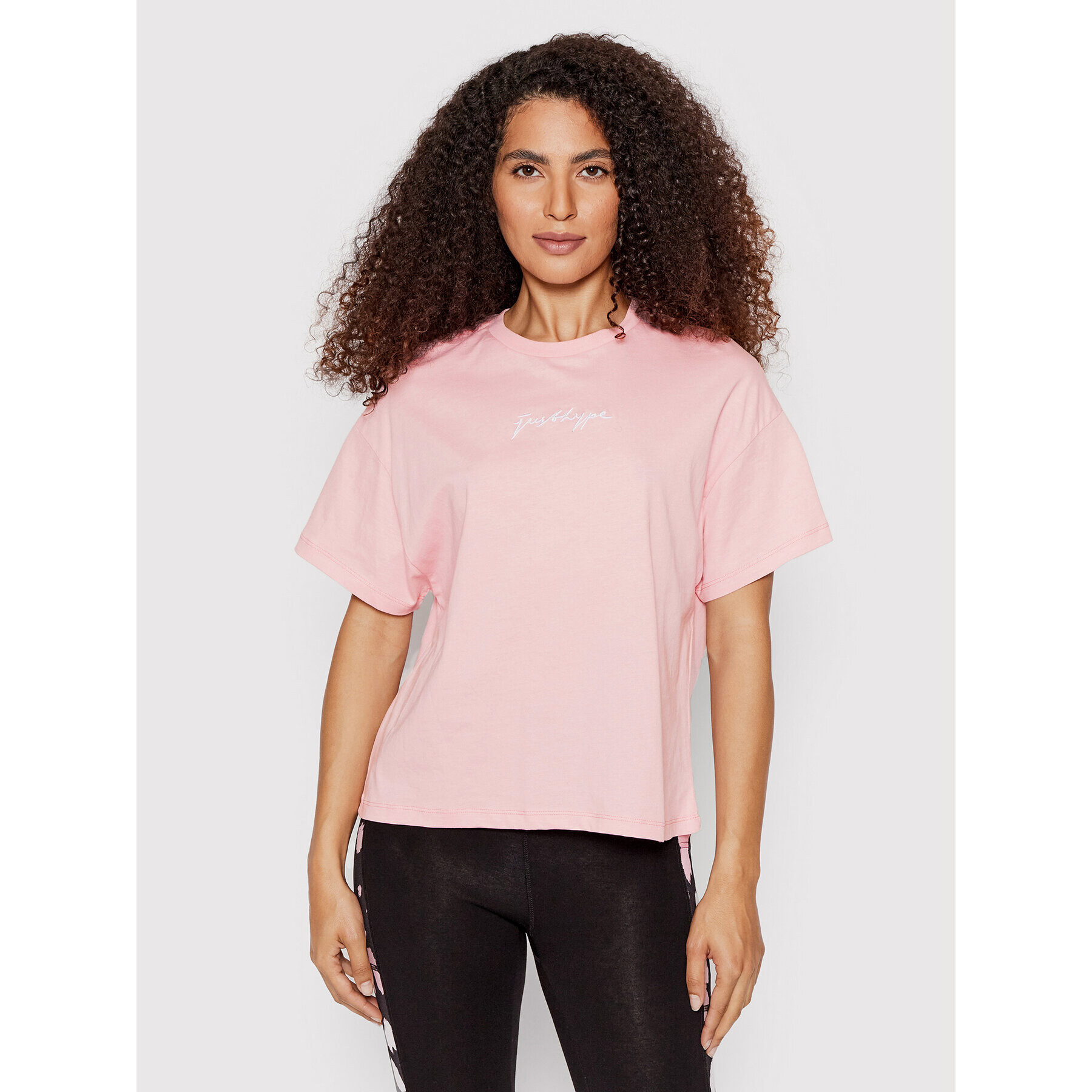 HYPE Тишърт ZVLR-481 Розов Regular Fit - Pepit.bg