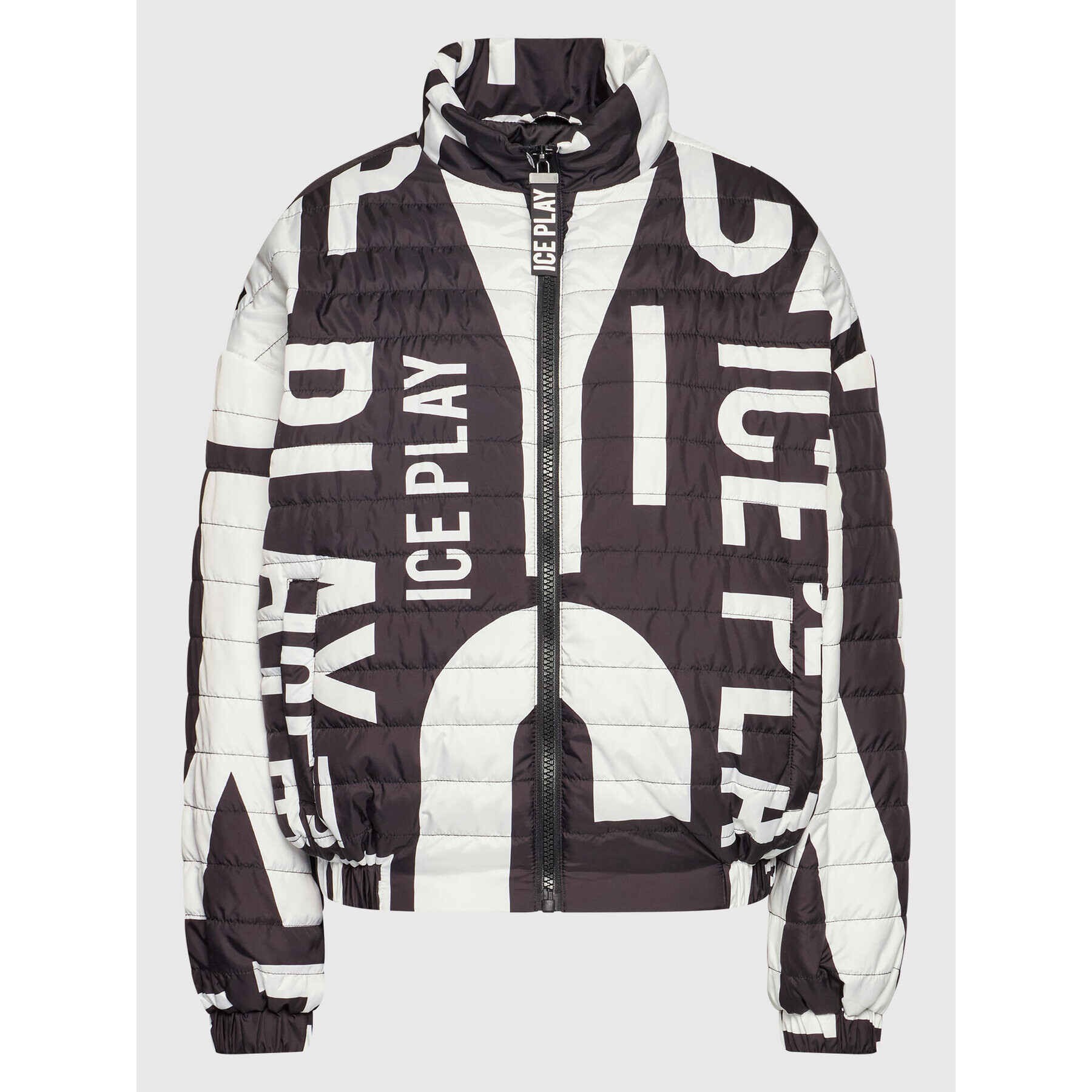 Ice Play Яке бомбър 22E U2M0 J011 6409 S901 Черен Regular Fit - Pepit.bg