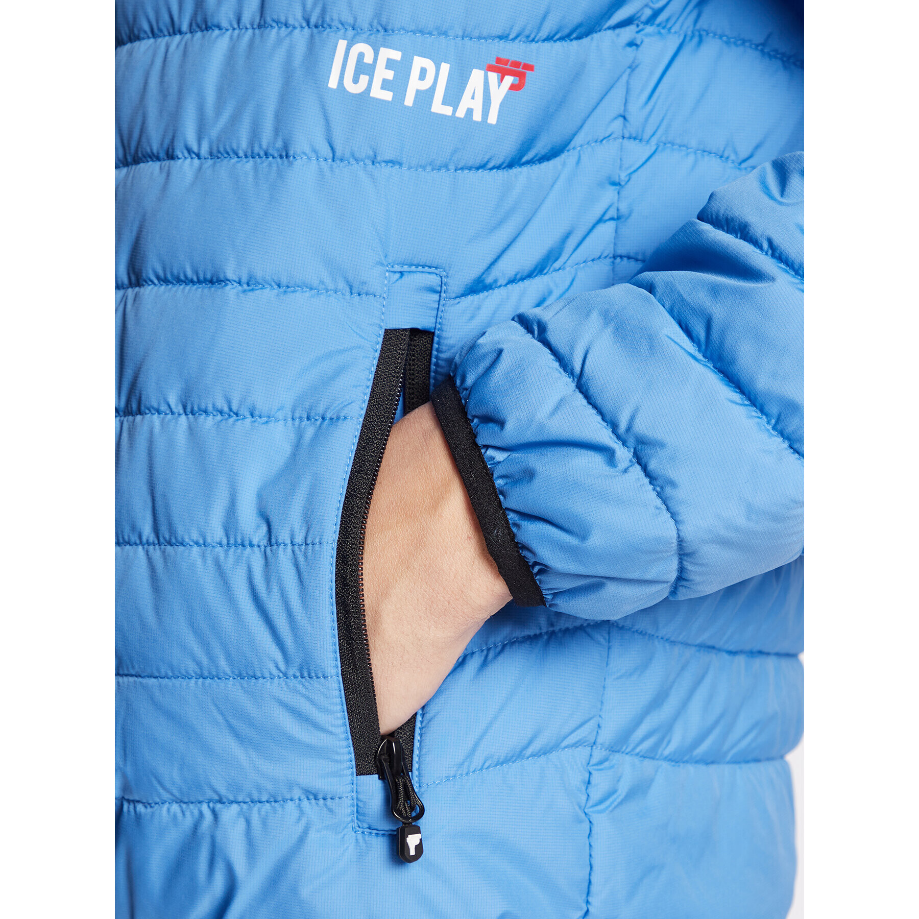 Ice Play Пухено яке 23E U1M0 J051 6408 6557 Син Regular Fit - Pepit.bg