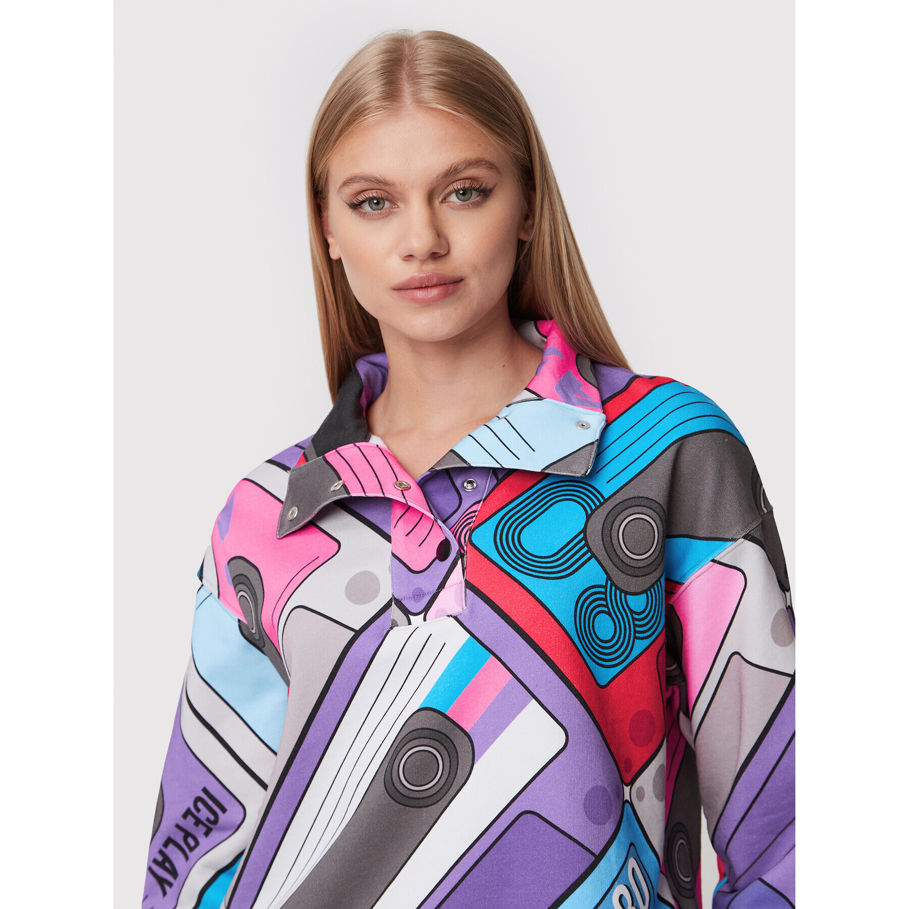 Ice Play Суитшърт 22I U2M0 E102 6322 S741 Цветен Regular Fit - Pepit.bg