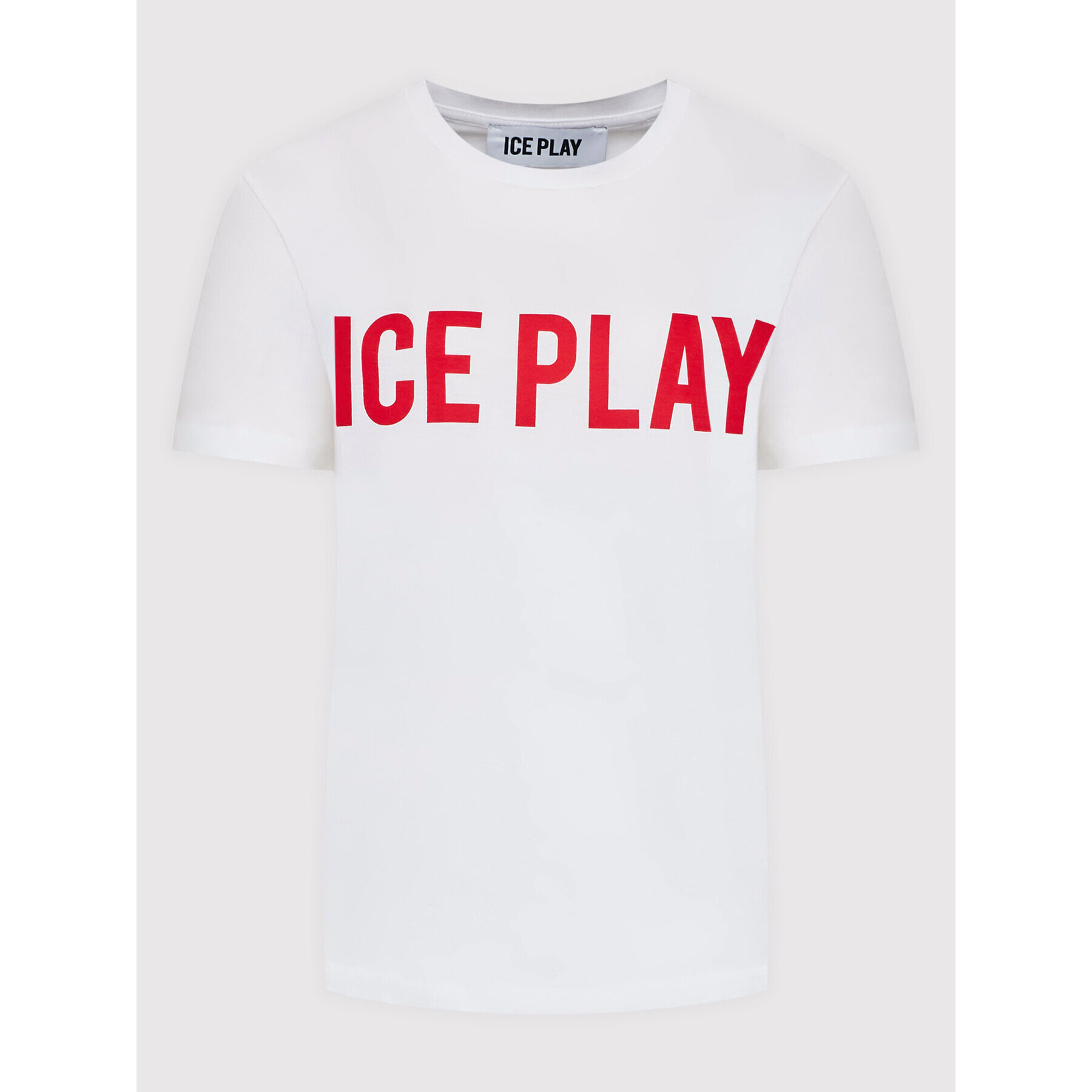 Ice Play Тишърт 22I U2M0 F021 P400 1101 Бял Relaxed Fit - Pepit.bg