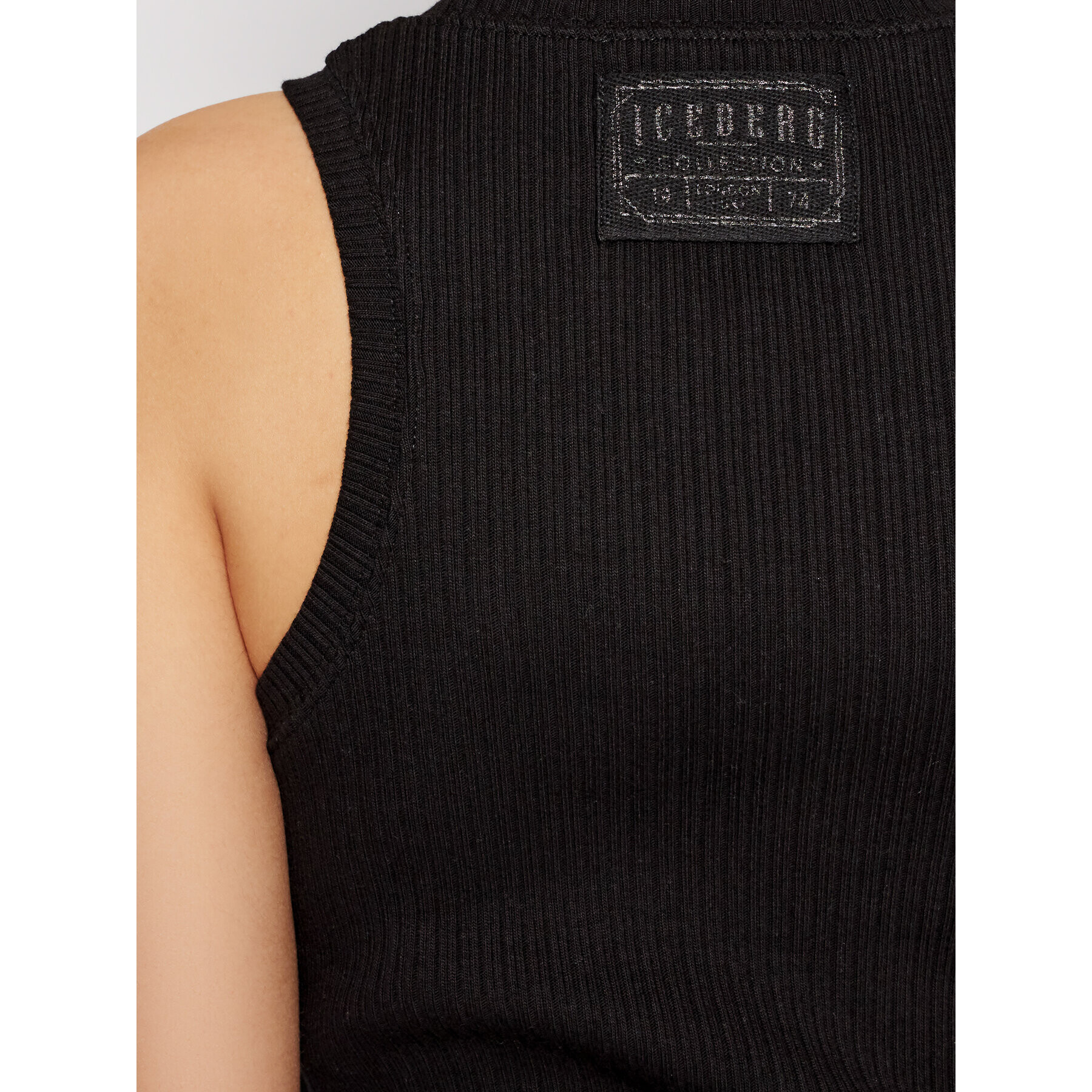 Iceberg Блуза 21EI2P0T0116308 Черен Slim Fit - Pepit.bg