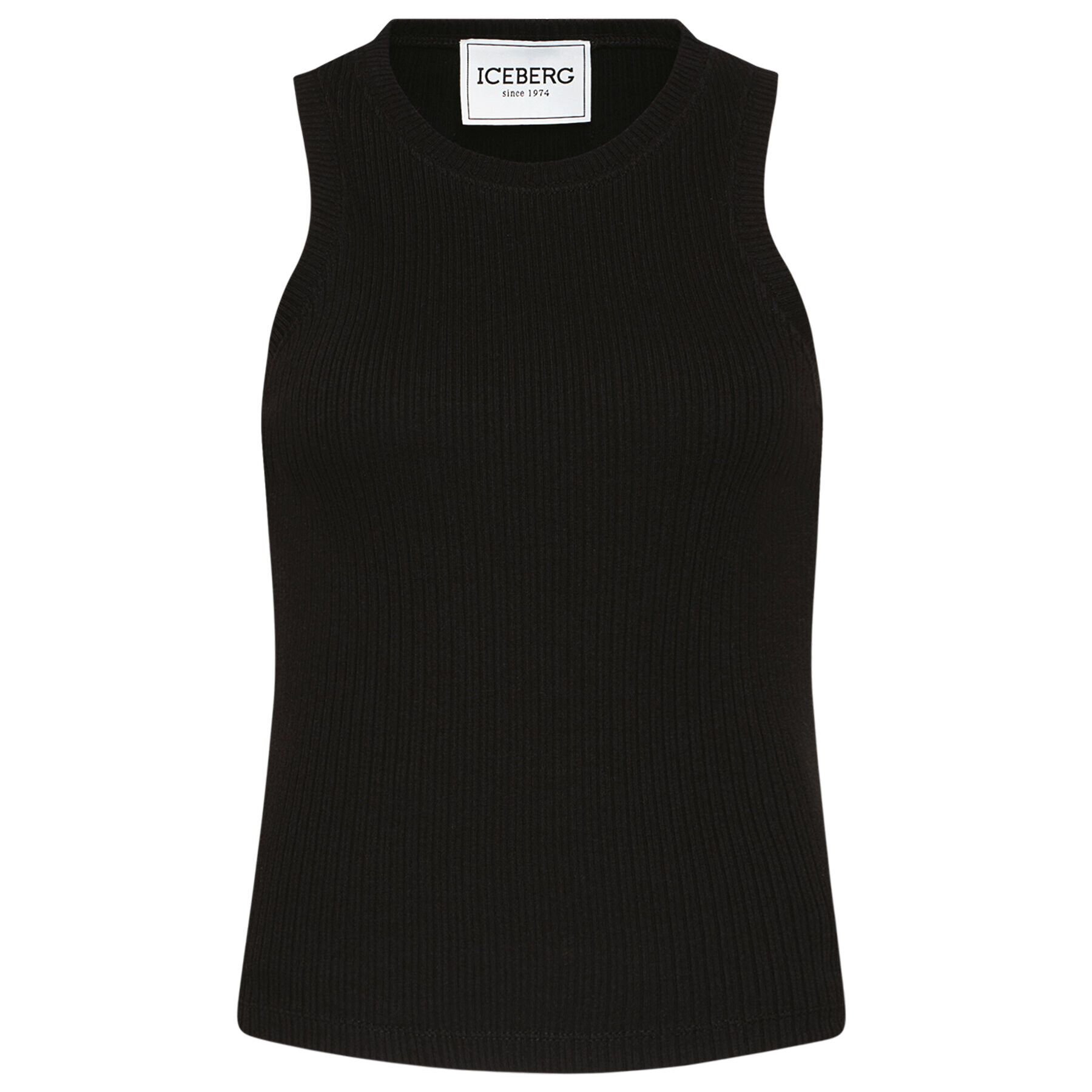 Iceberg Блуза 21EI2P0T0116308 Черен Slim Fit - Pepit.bg