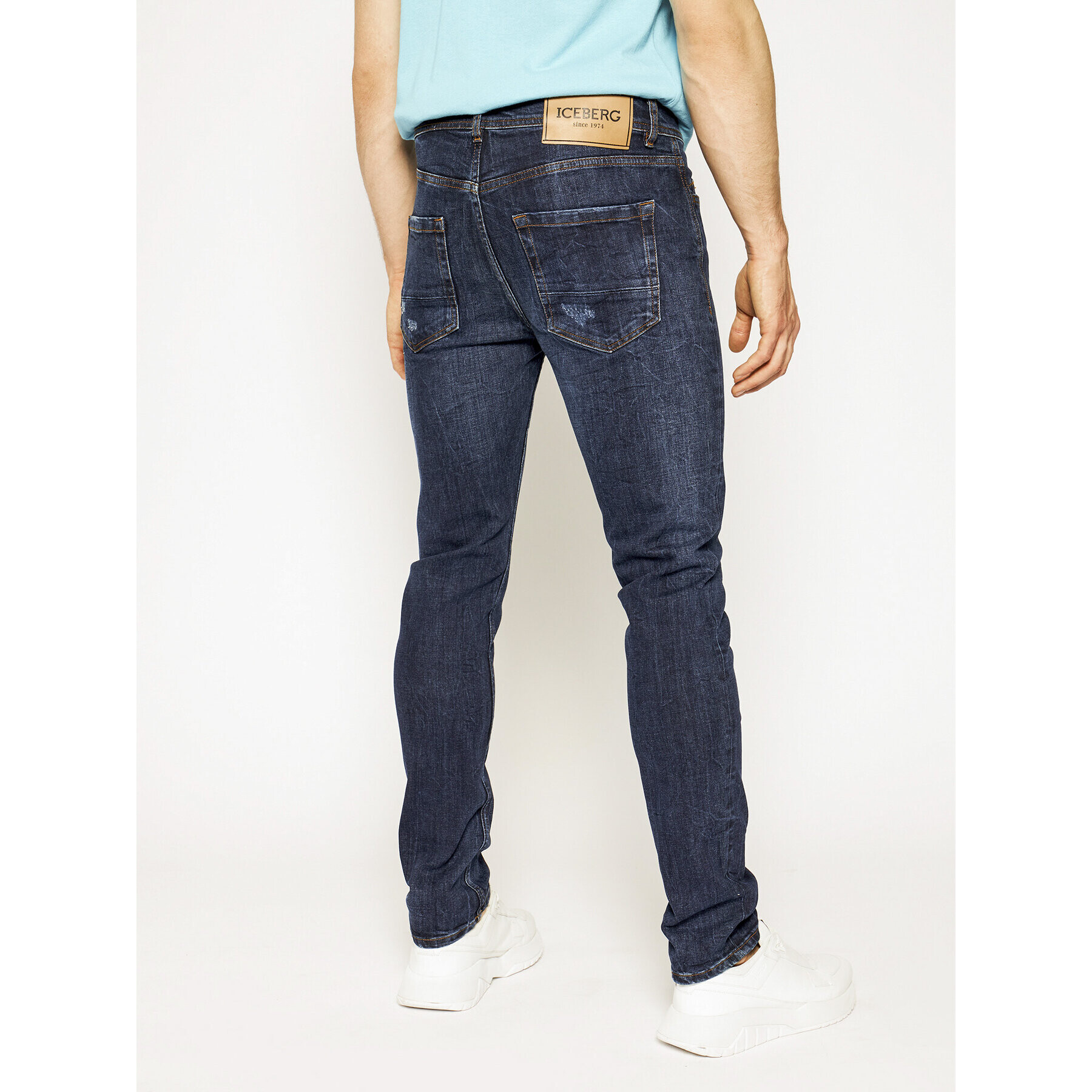 Iceberg Дънки 19IMP02203600133 Тъмносин Regular Fit - Pepit.bg