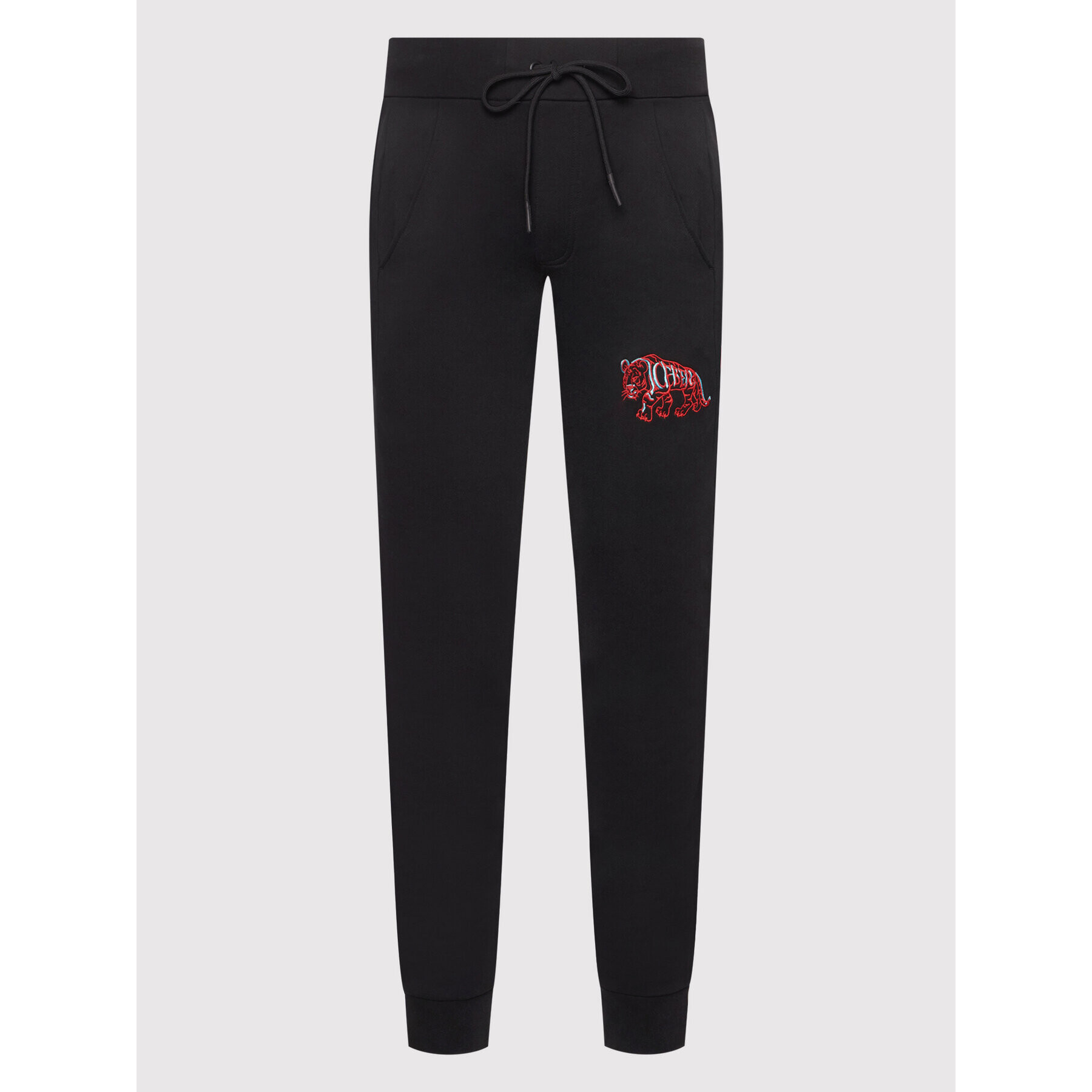 Iceberg Долнище анцуг 22EI1P0BC106300 Черен Regular Fit - Pepit.bg