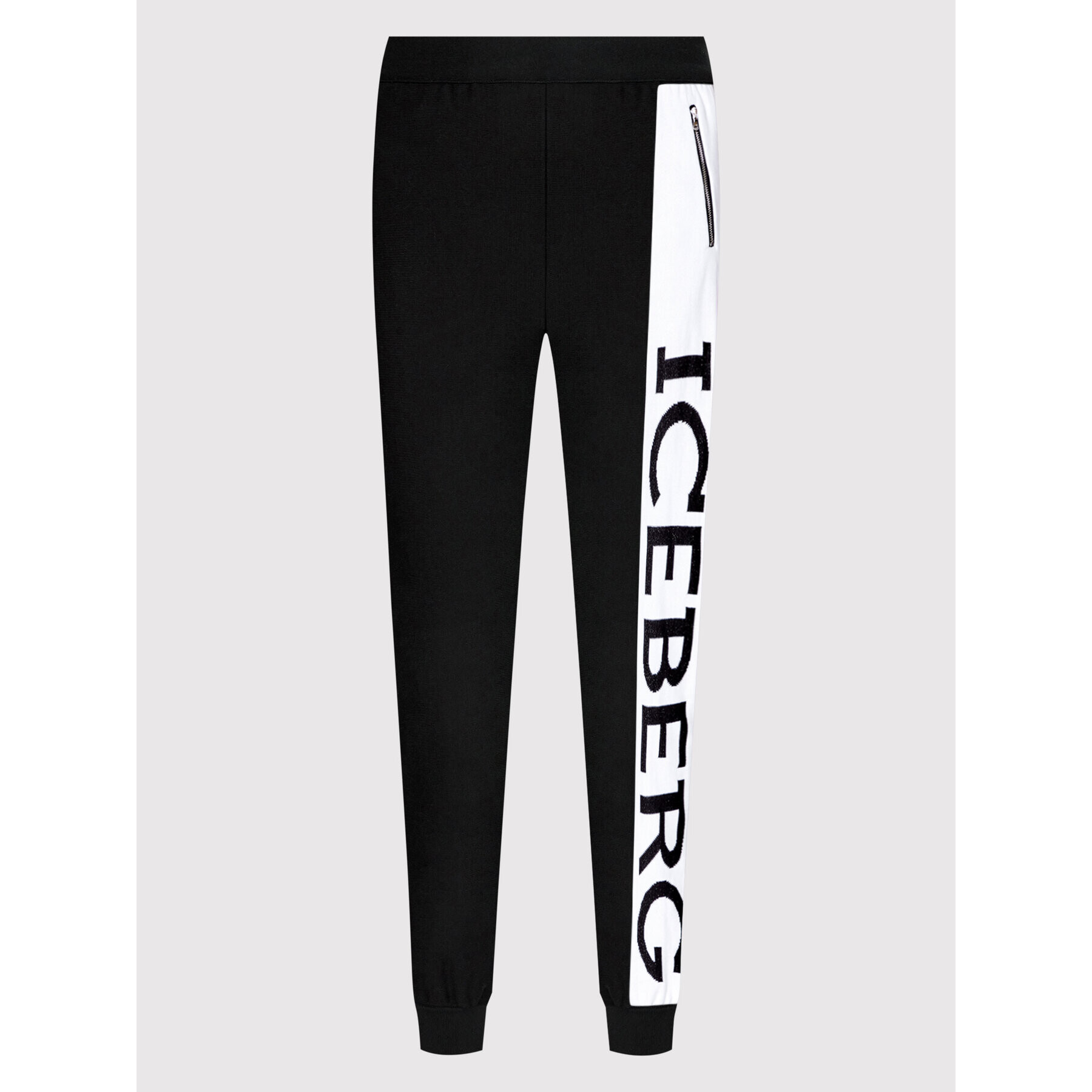 Iceberg Долнище анцуг 22EI2P0AB017296 Черен Regular Fit - Pepit.bg