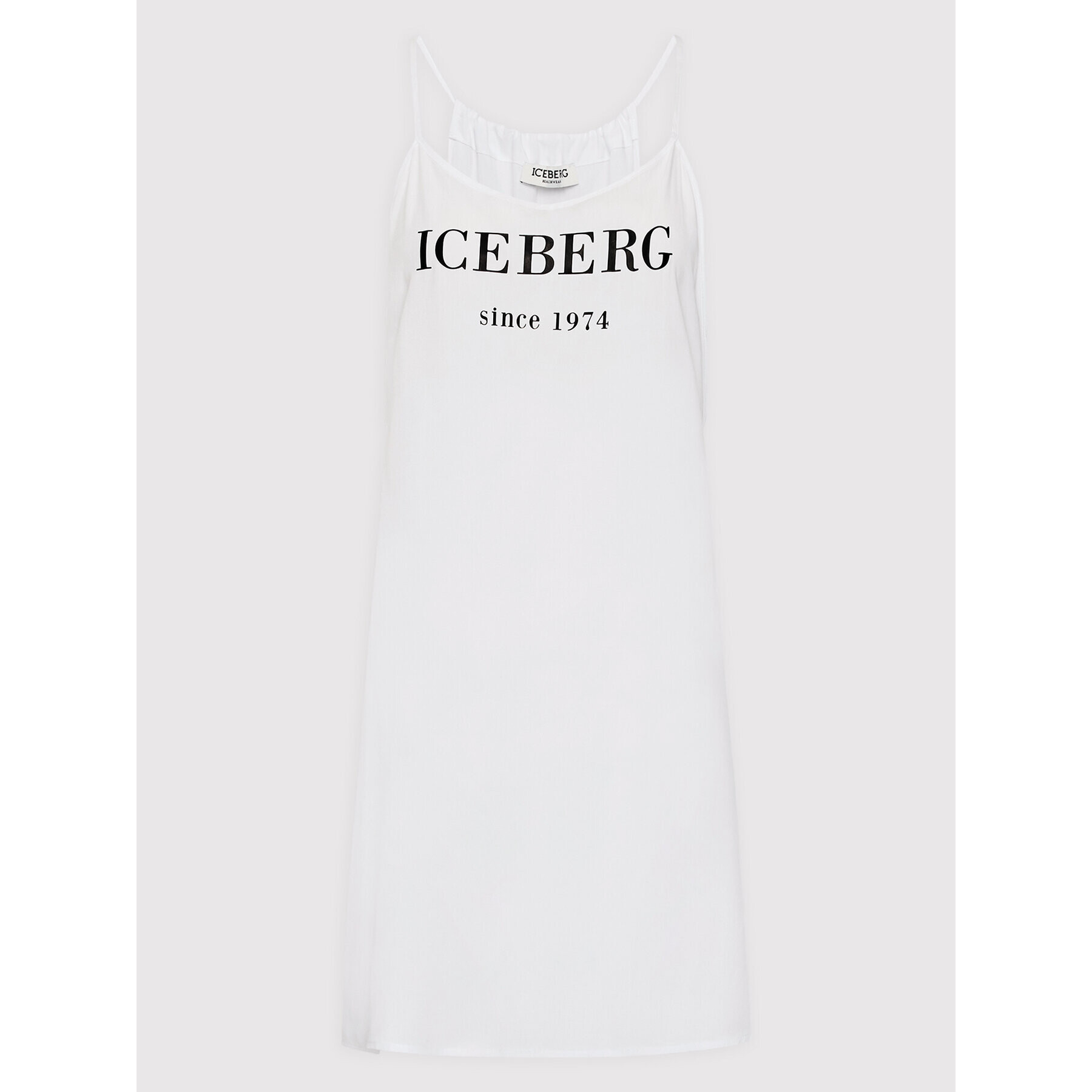 Iceberg Плажна рокля ICE2WCU01 Бял Regular Fit - Pepit.bg