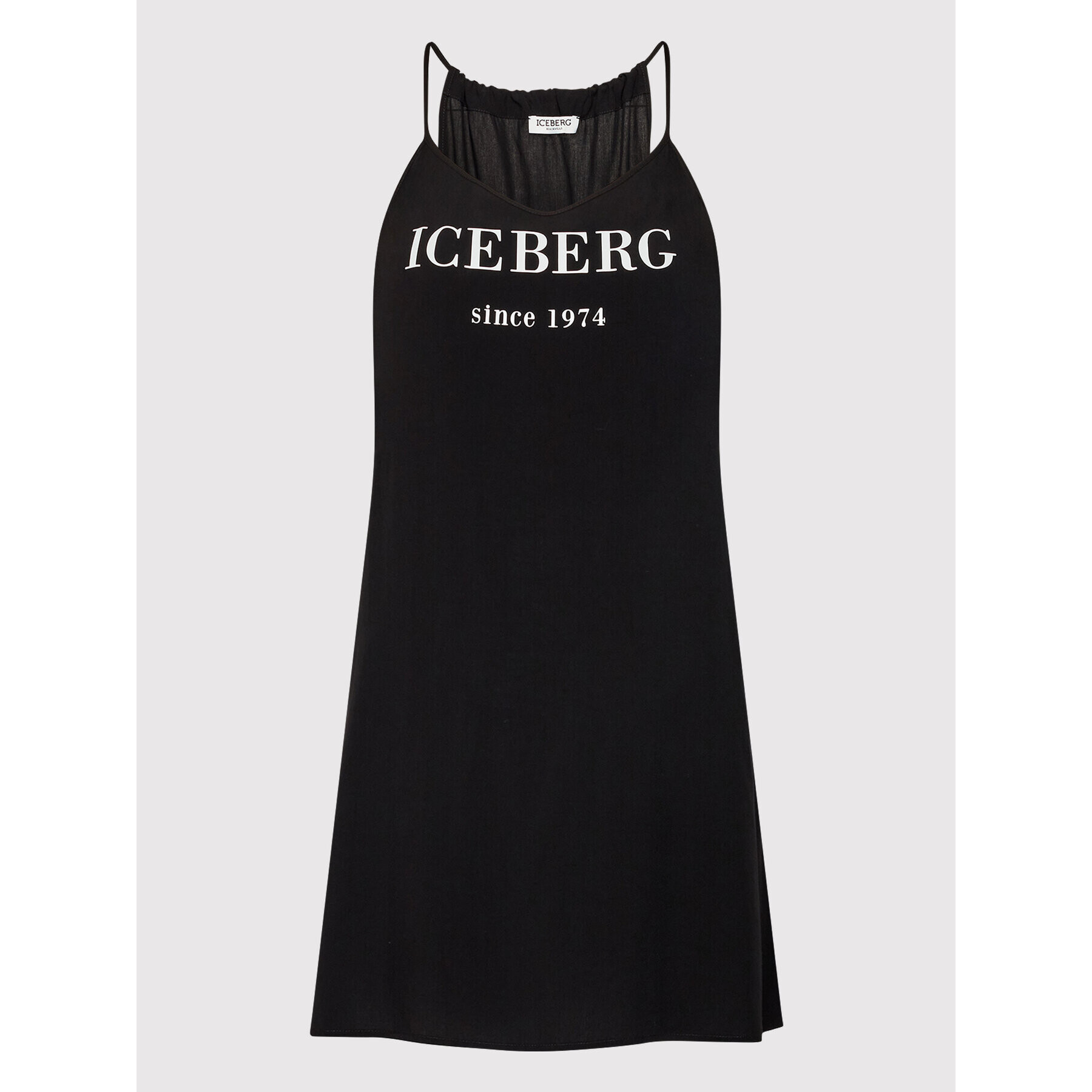 Iceberg Плажна рокля ICE2WCU01 Черен Regular Fit - Pepit.bg