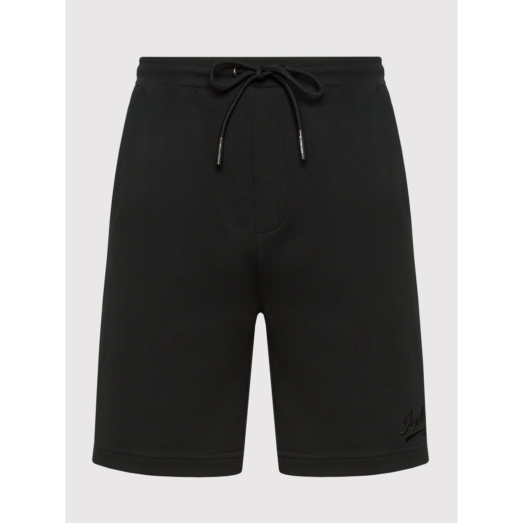 Iceberg Спортни шорти 22EI1P0D0206300 Черен Regular Fit - Pepit.bg