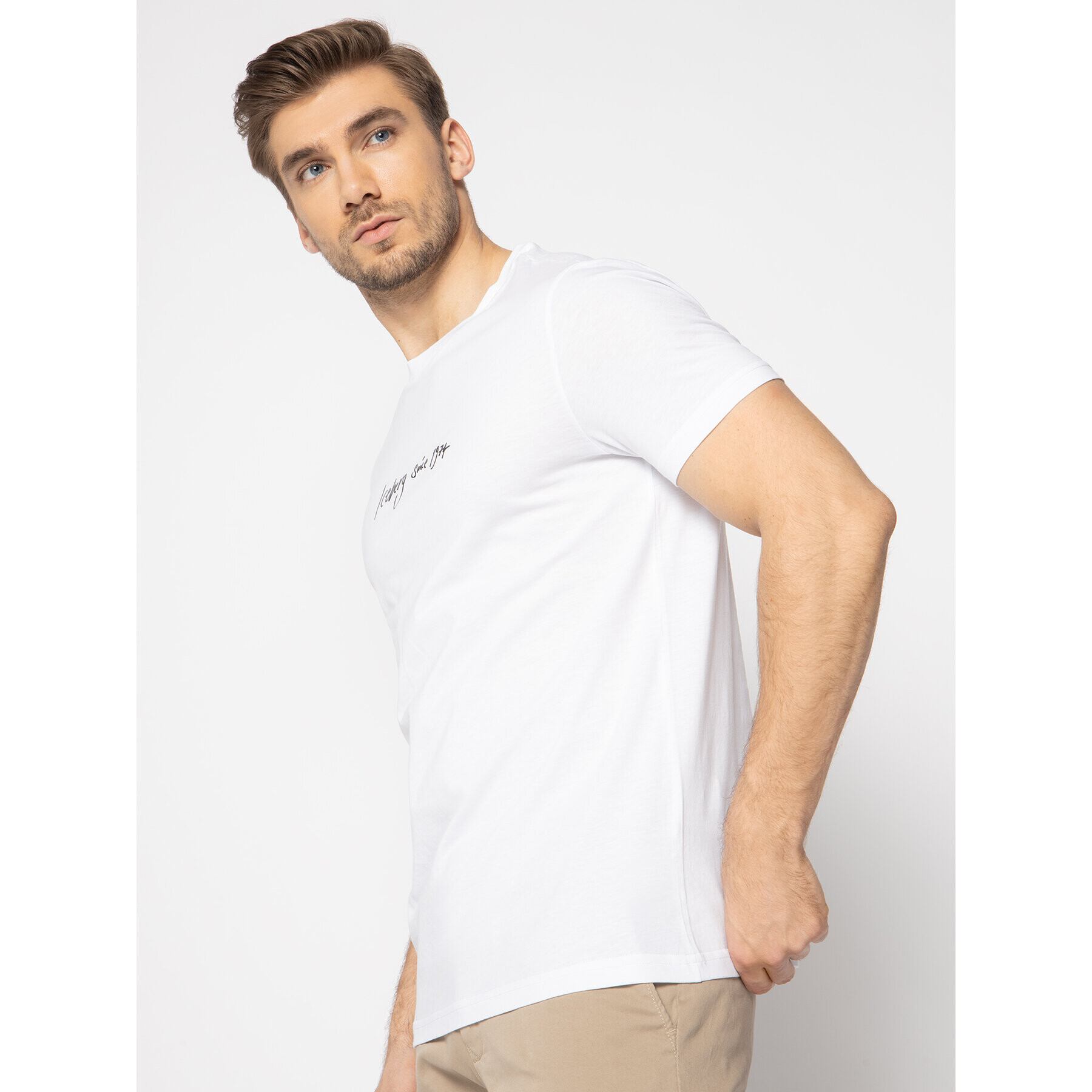 Iceberg Тишърт 20EI1P0F0206331 Бял Regular Fit - Pepit.bg