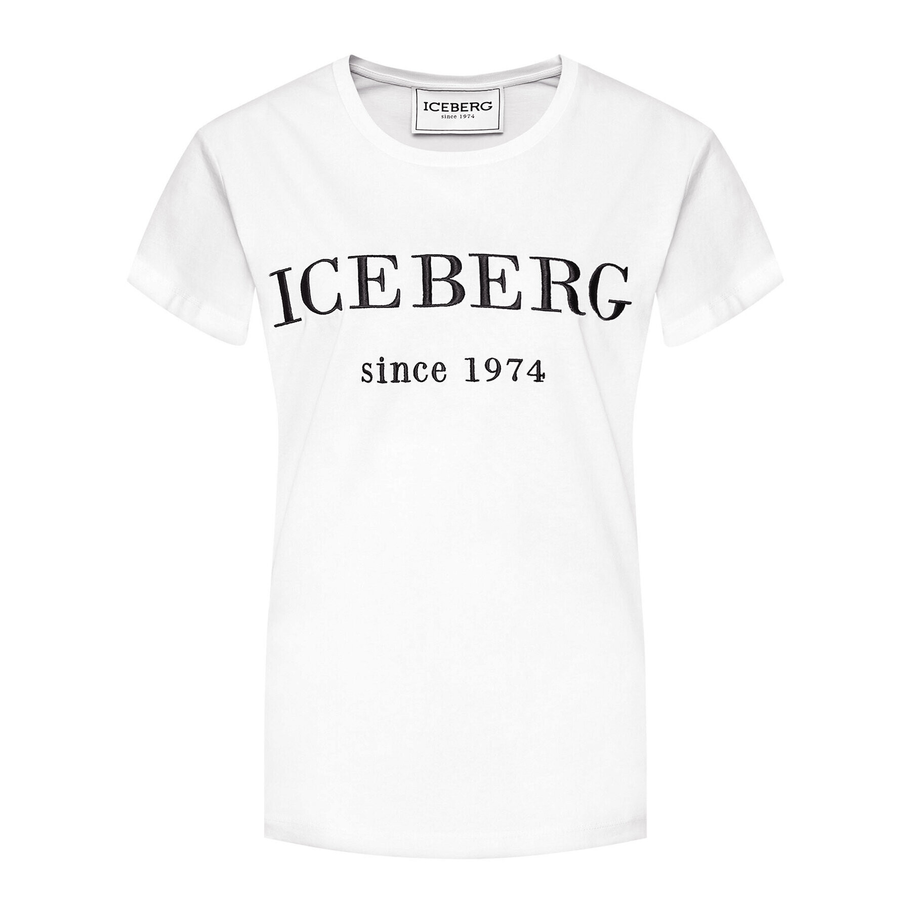 Iceberg Тишърт 21EI2P0F09A6301 Бял Regular Fit - Pepit.bg