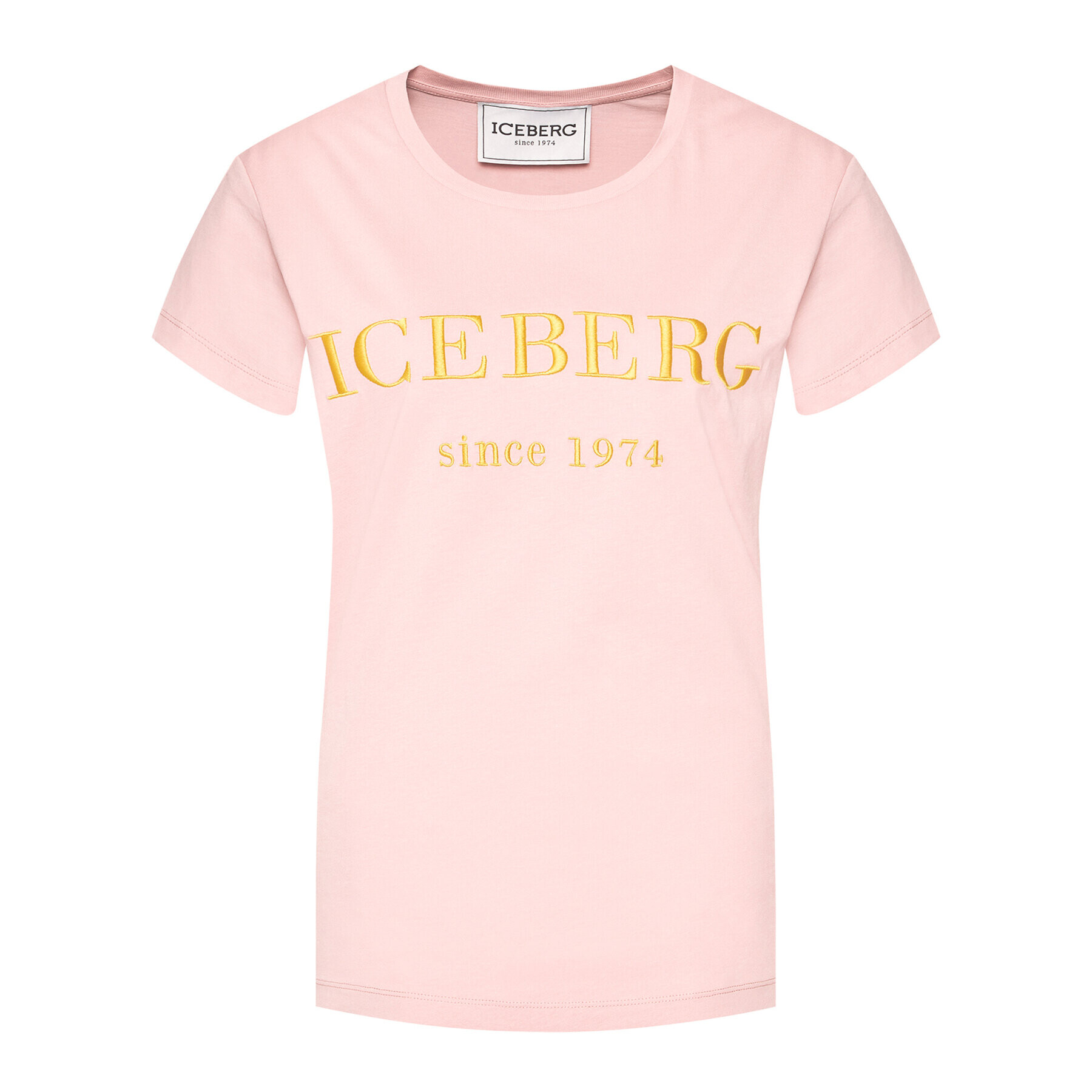 Iceberg Тишърт 21EI2P0F09A6301 Розов Regular Fit - Pepit.bg