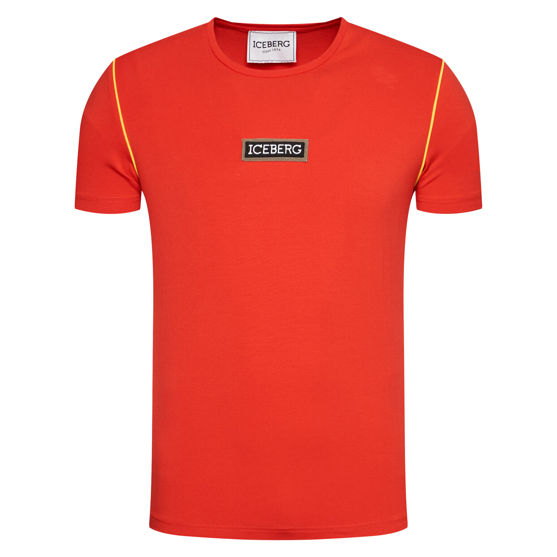 Iceberg Тишърт F01D63094729 Червен Regular Fit - Pepit.bg