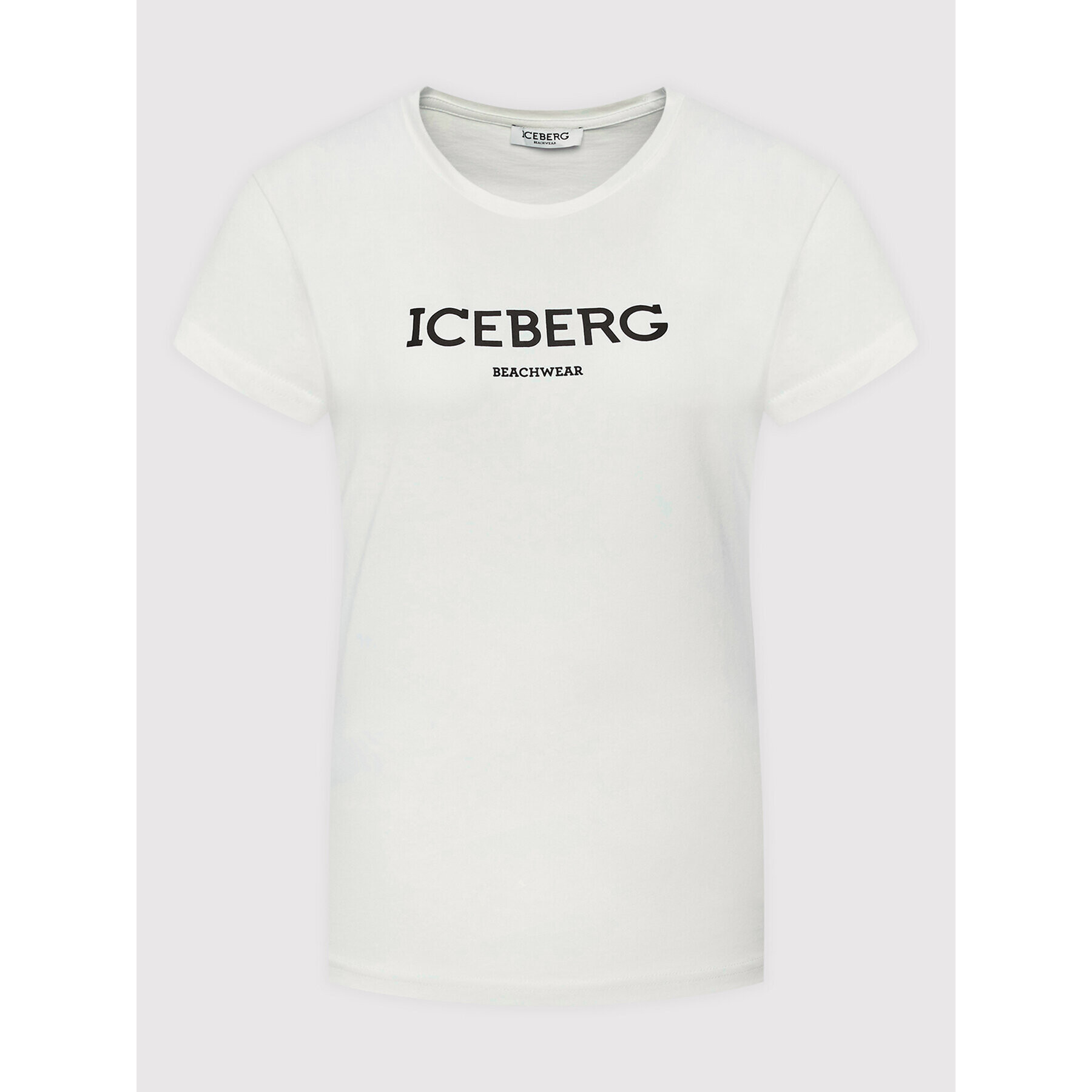 Iceberg Тишърт ICE2WTS01 Бял Regular Fit - Pepit.bg