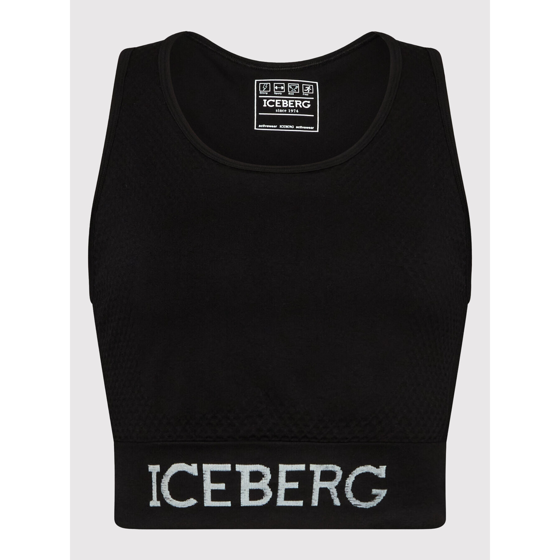 Iceberg топ 22EI2P0TA136303 Черен Slim Fit - Pepit.bg