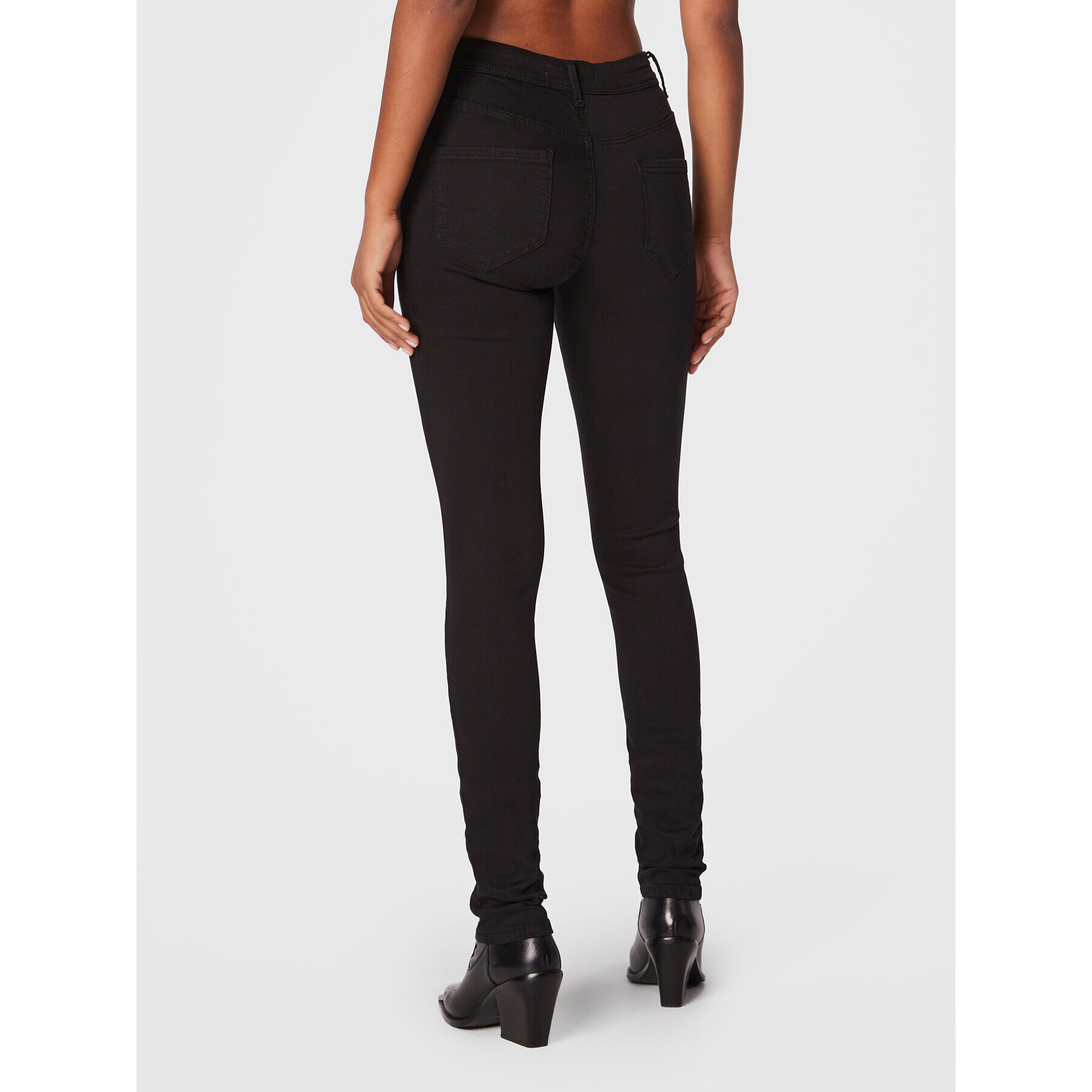 ICHI Дънки Erin 102768 Черен Skinny Fit - Pepit.bg