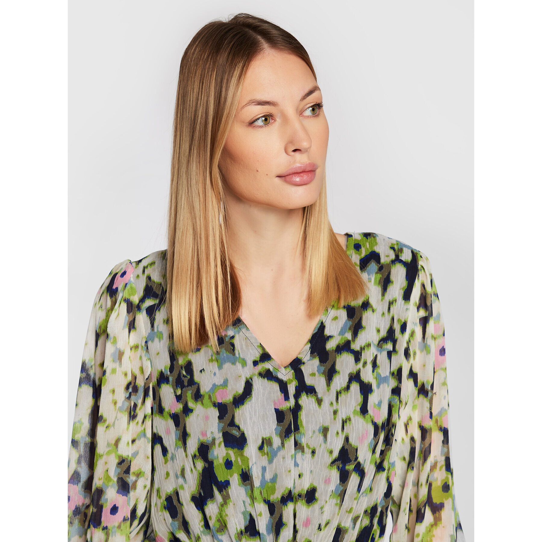 ICHI Ежедневна рокля Berano 20116685 Цветен Regular Fit - Pepit.bg