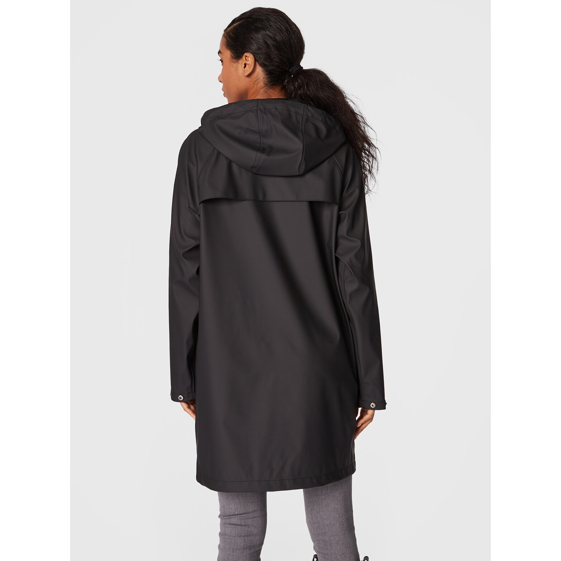 ICHI Яке за дъжд Tazi 20102965 Черен Regular Fit - Pepit.bg