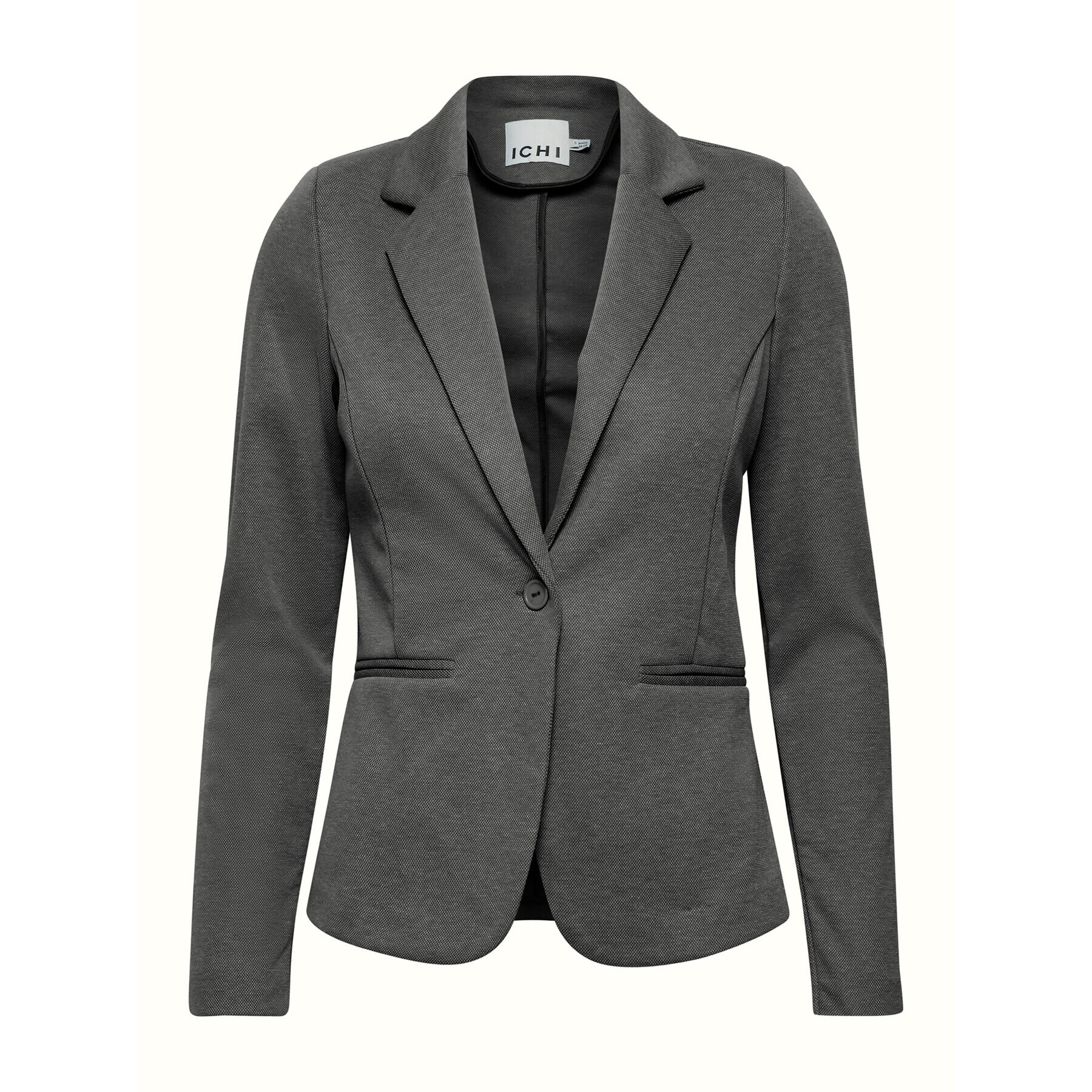 ICHI Сако 20113285 Черен Slim Fit - Pepit.bg