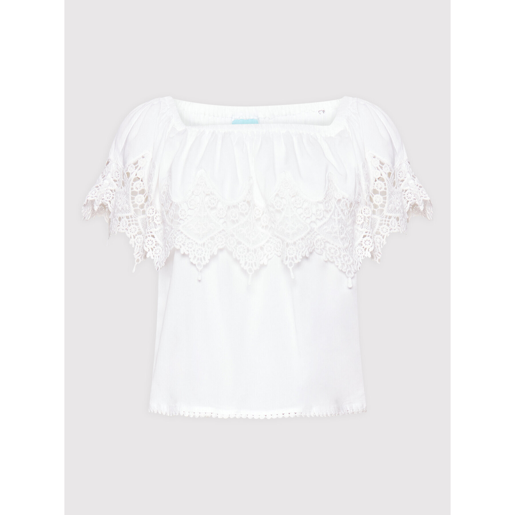 Iconique Блуза Minorca IC22 014 Бял Regular Fit - Pepit.bg