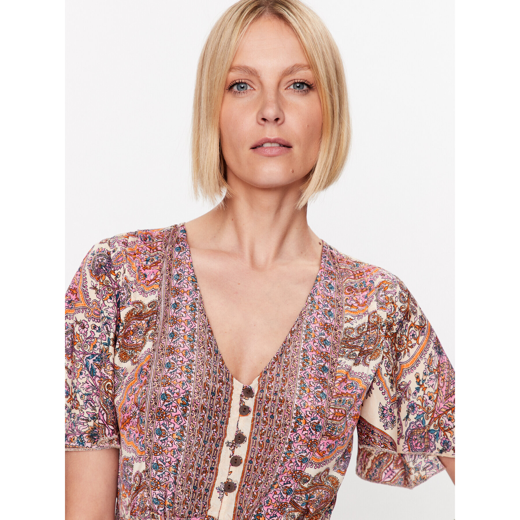 Iconique Ежедневна рокля IC23 135 Цветен Regular Fit - Pepit.bg