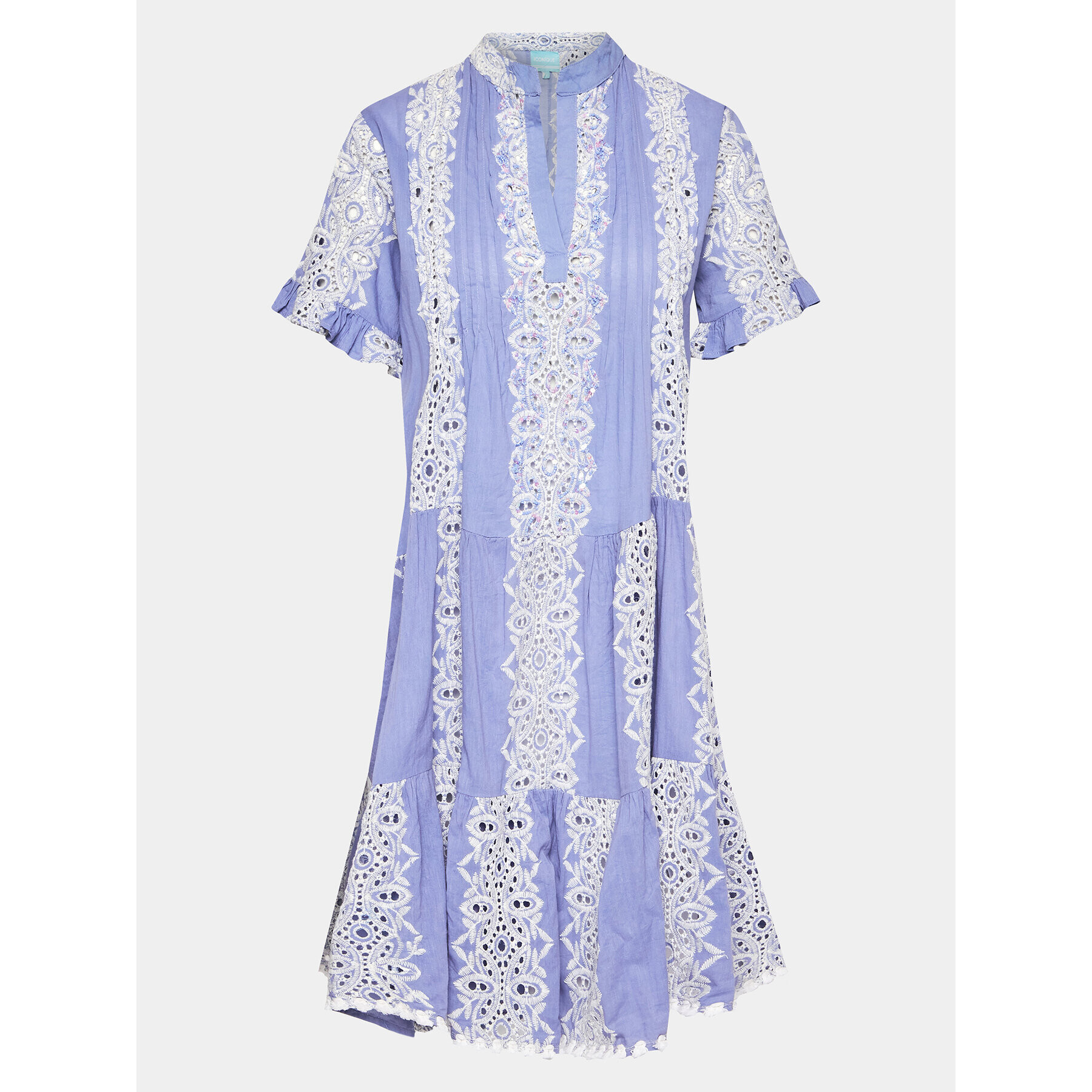 Iconique Лятна рокля IC23 001 Виолетов Regular Fit - Pepit.bg