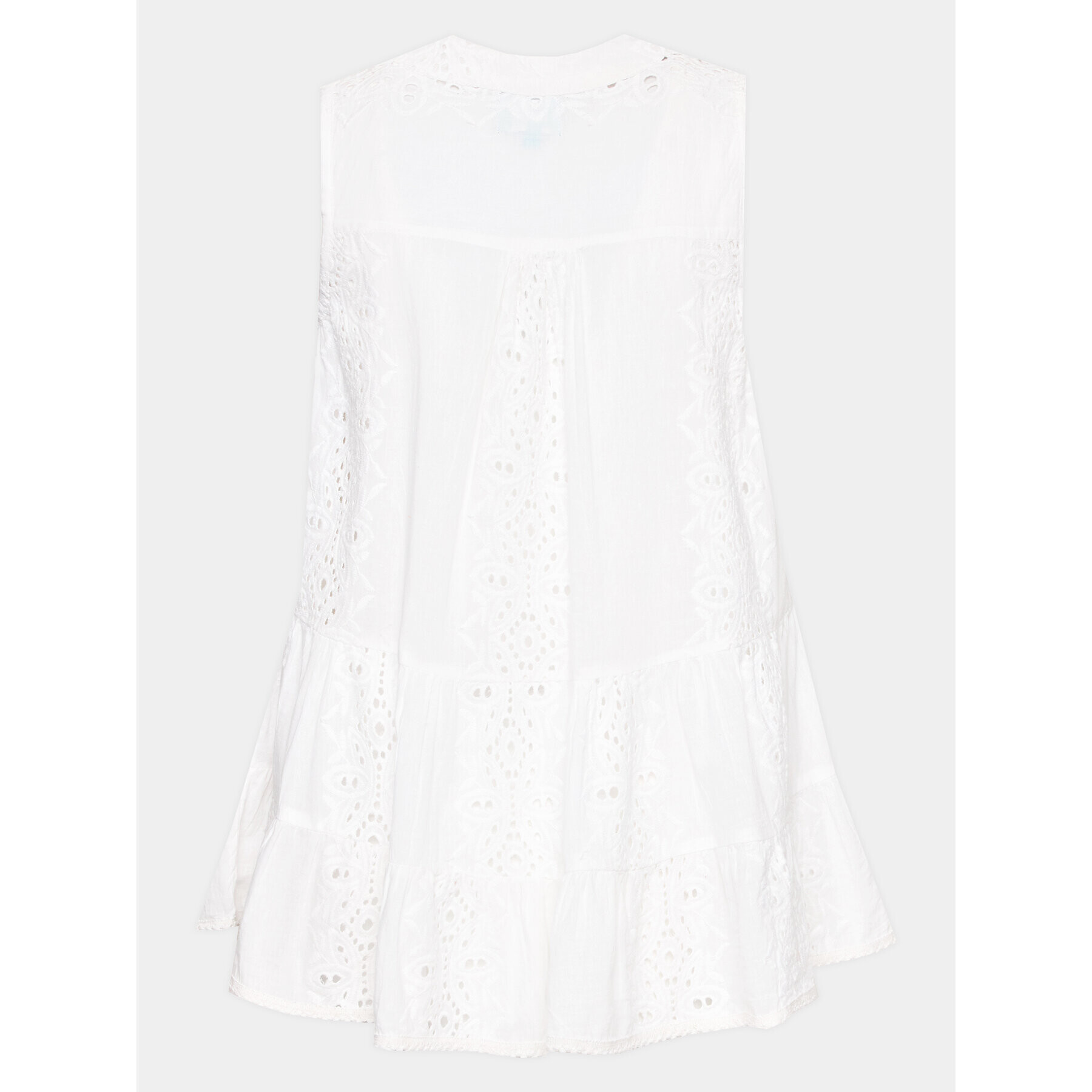 Iconique Лятна рокля IC23 003 Бял Regular Fit - Pepit.bg
