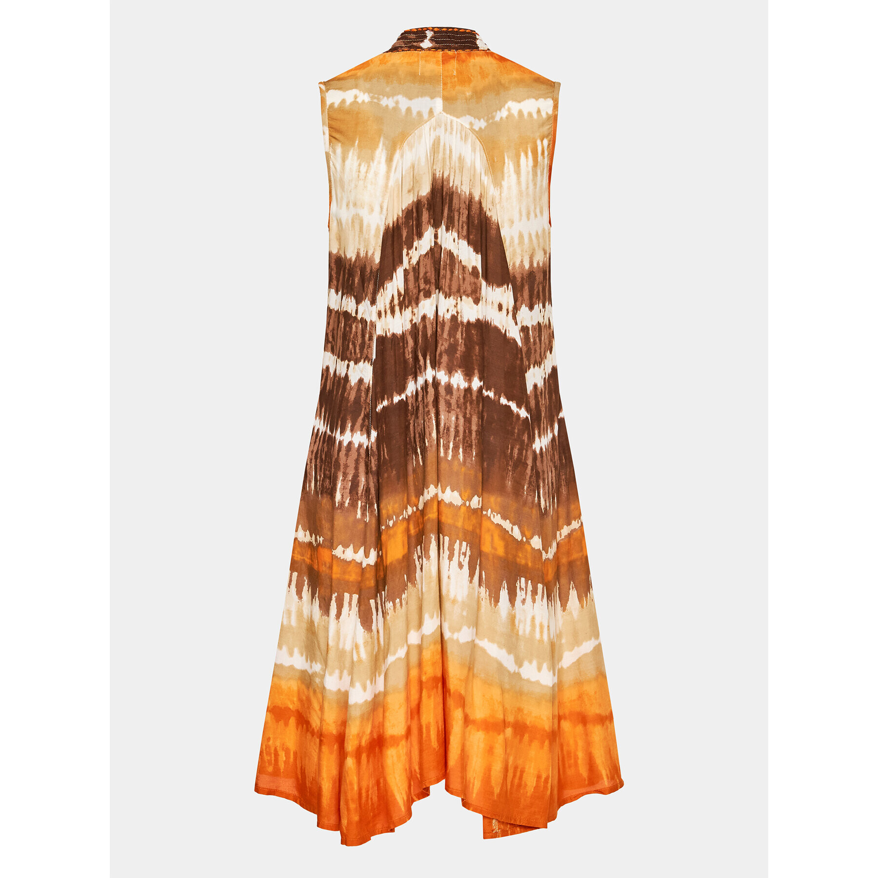 Iconique Плажна рокля IC23 096 Кафяв Regular Fit - Pepit.bg