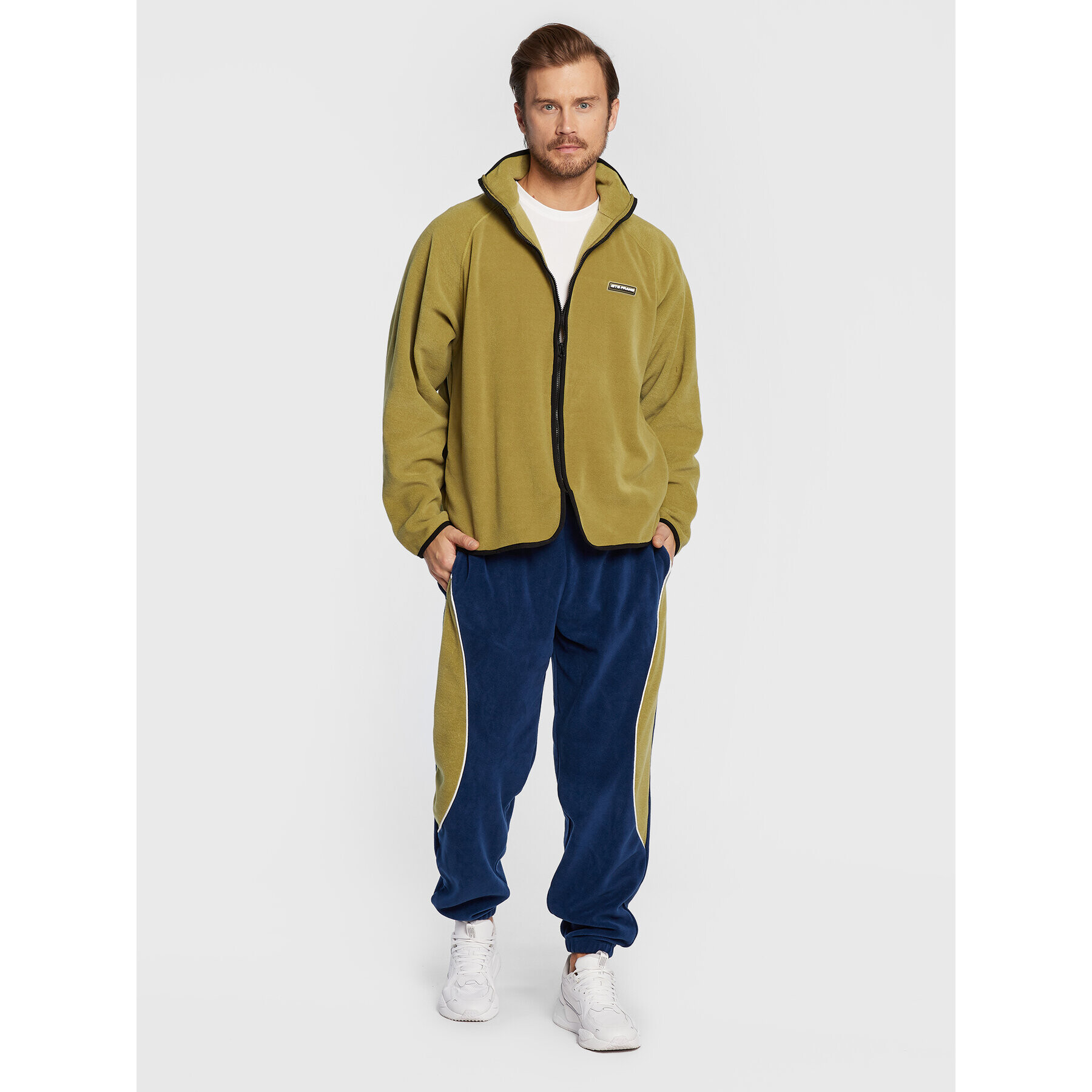 iets frans… Полар 76214790 Зелен Relaxed Fit - Pepit.bg