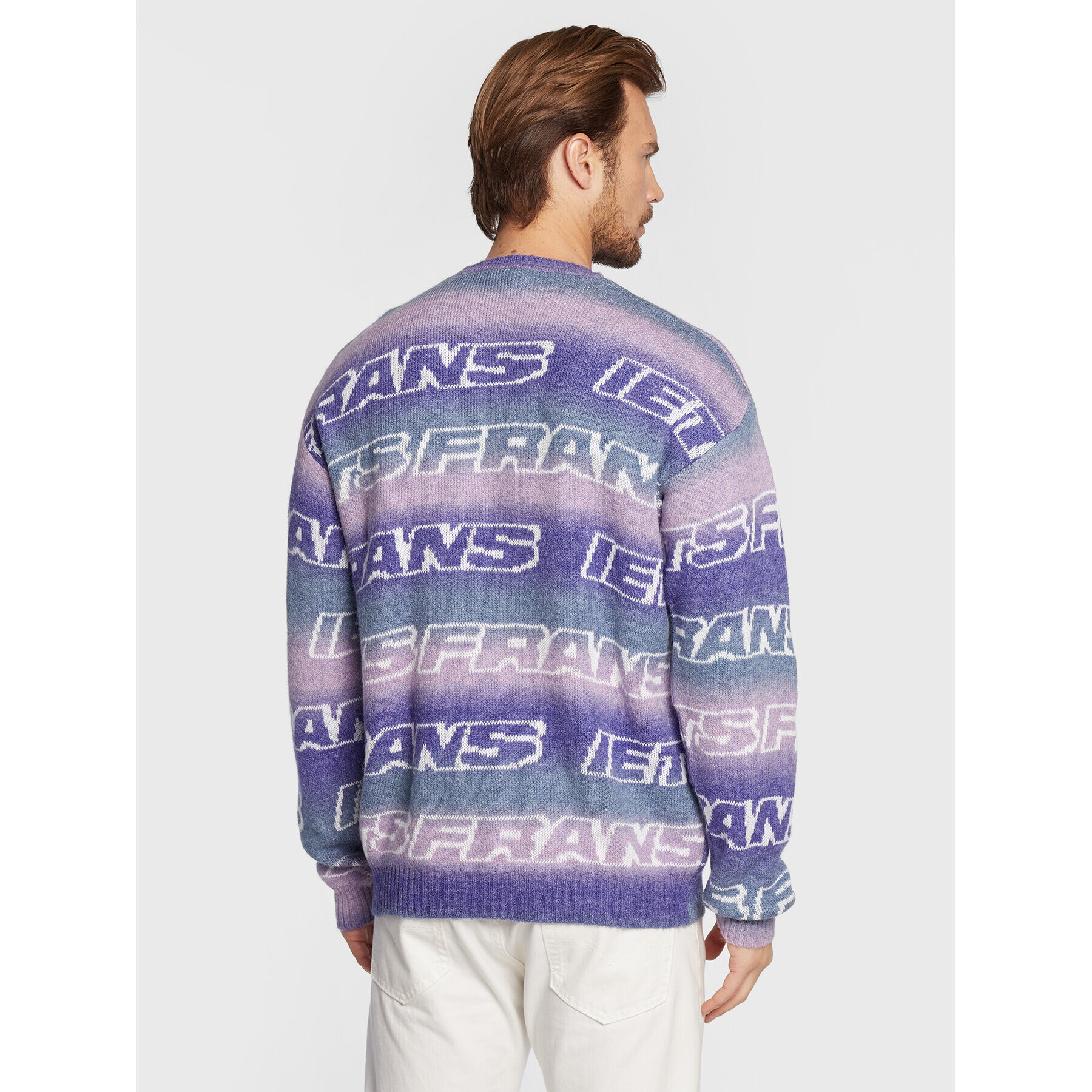 iets frans… Пуловер 76215649 Виолетов Relaxed Fit - Pepit.bg
