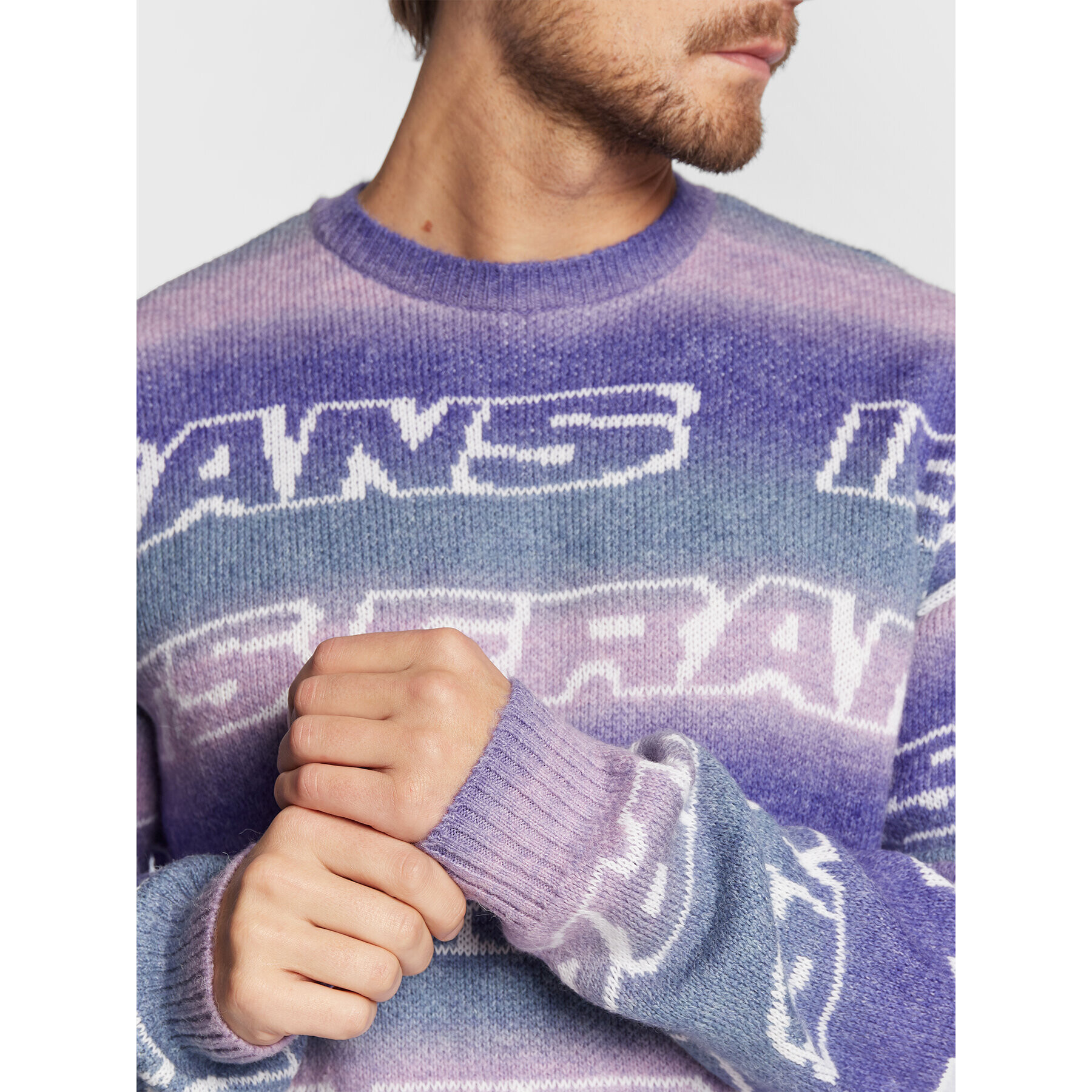 iets frans… Пуловер 76215649 Виолетов Relaxed Fit - Pepit.bg