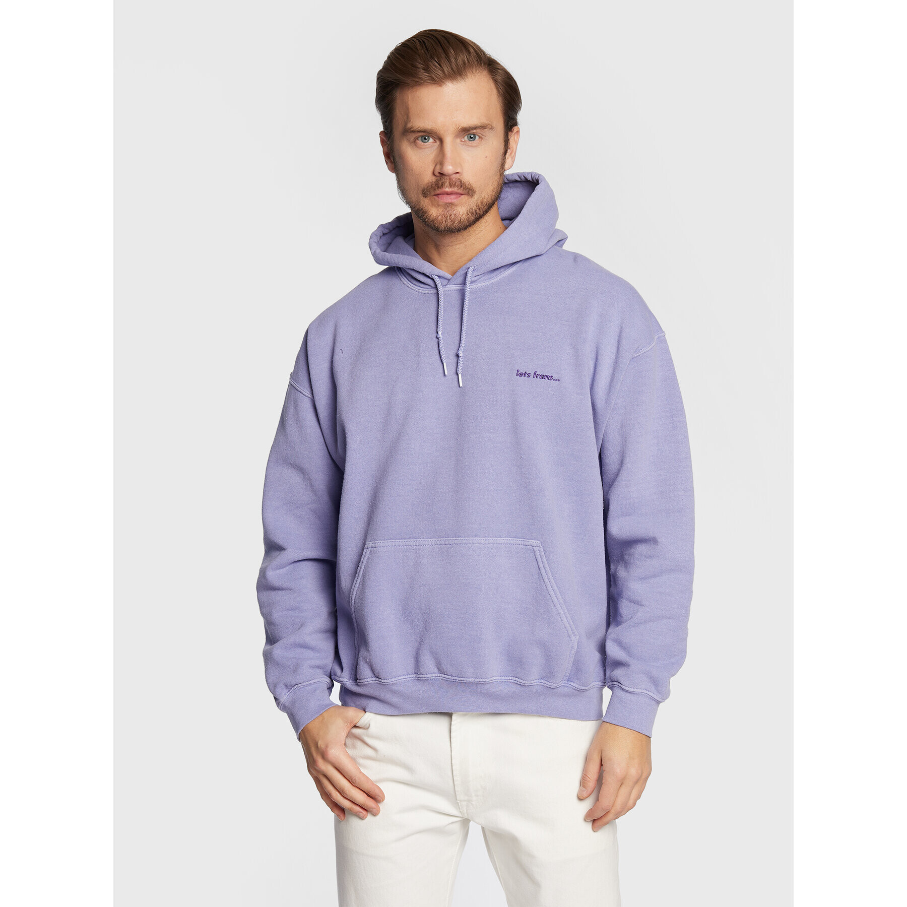 iets frans… Суитшърт 74104449 Виолетов Relaxed Fit - Pepit.bg