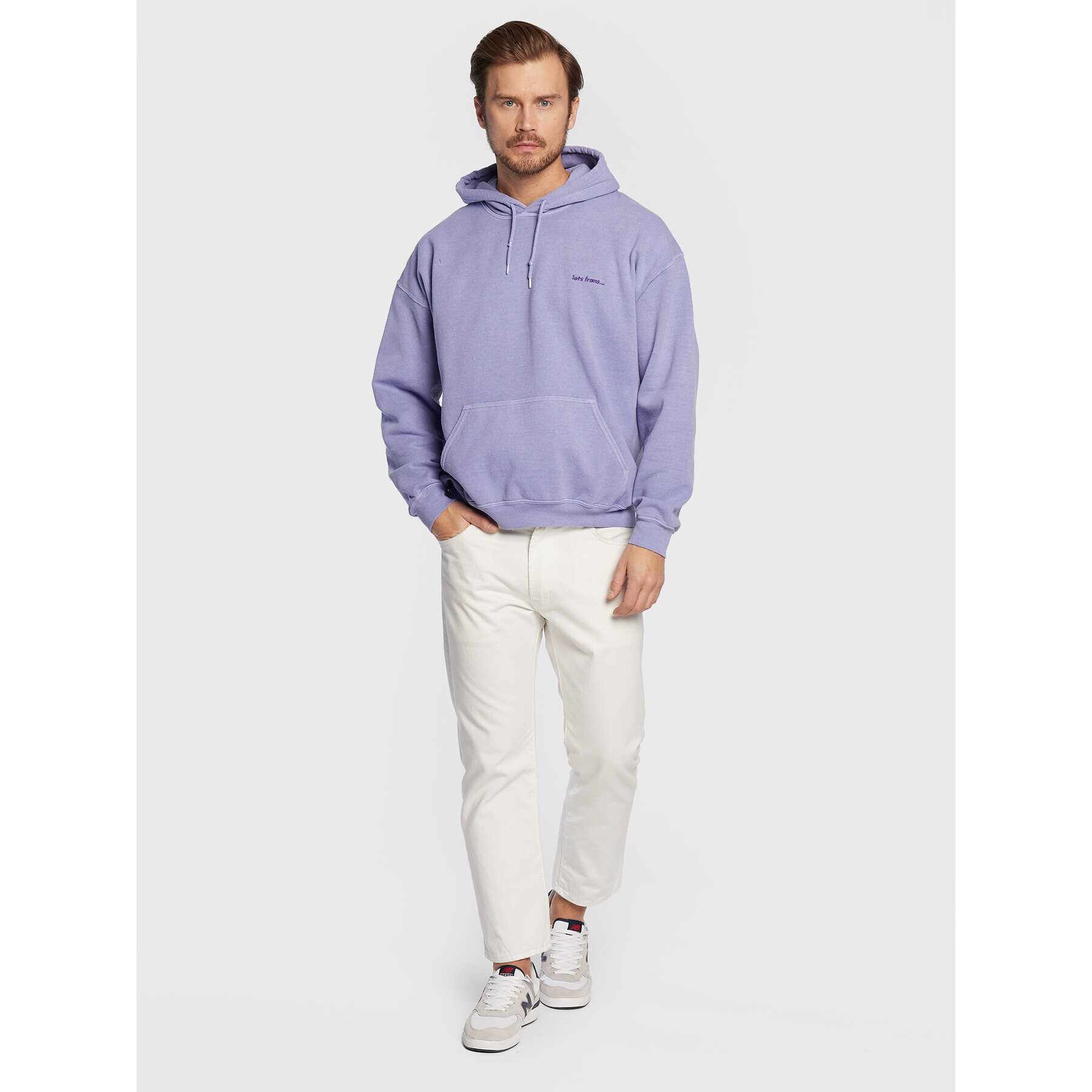 iets frans… Суитшърт 74104449 Виолетов Relaxed Fit - Pepit.bg