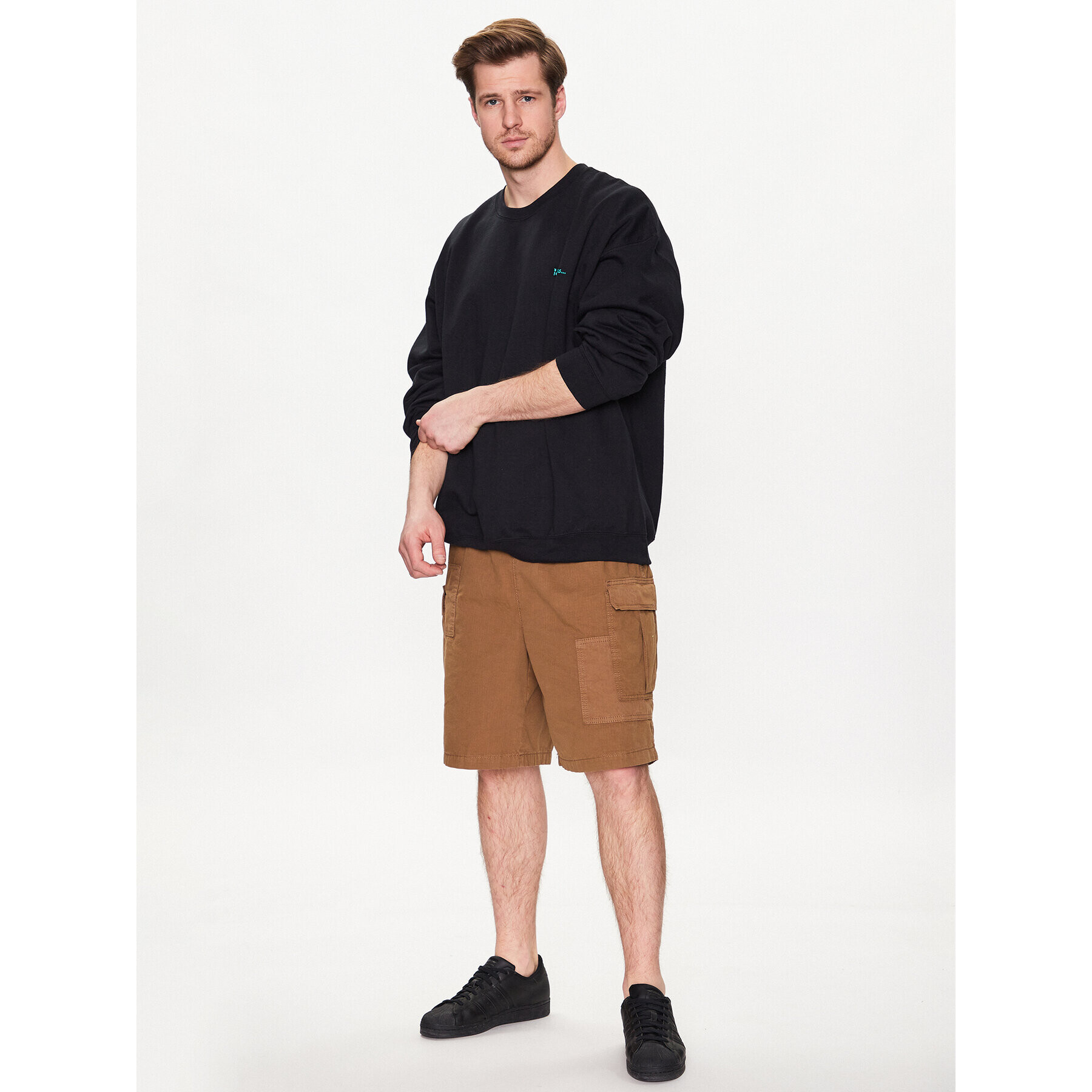 iets frans… Суитшърт 75303172 Черен Relaxed Fit - Pepit.bg