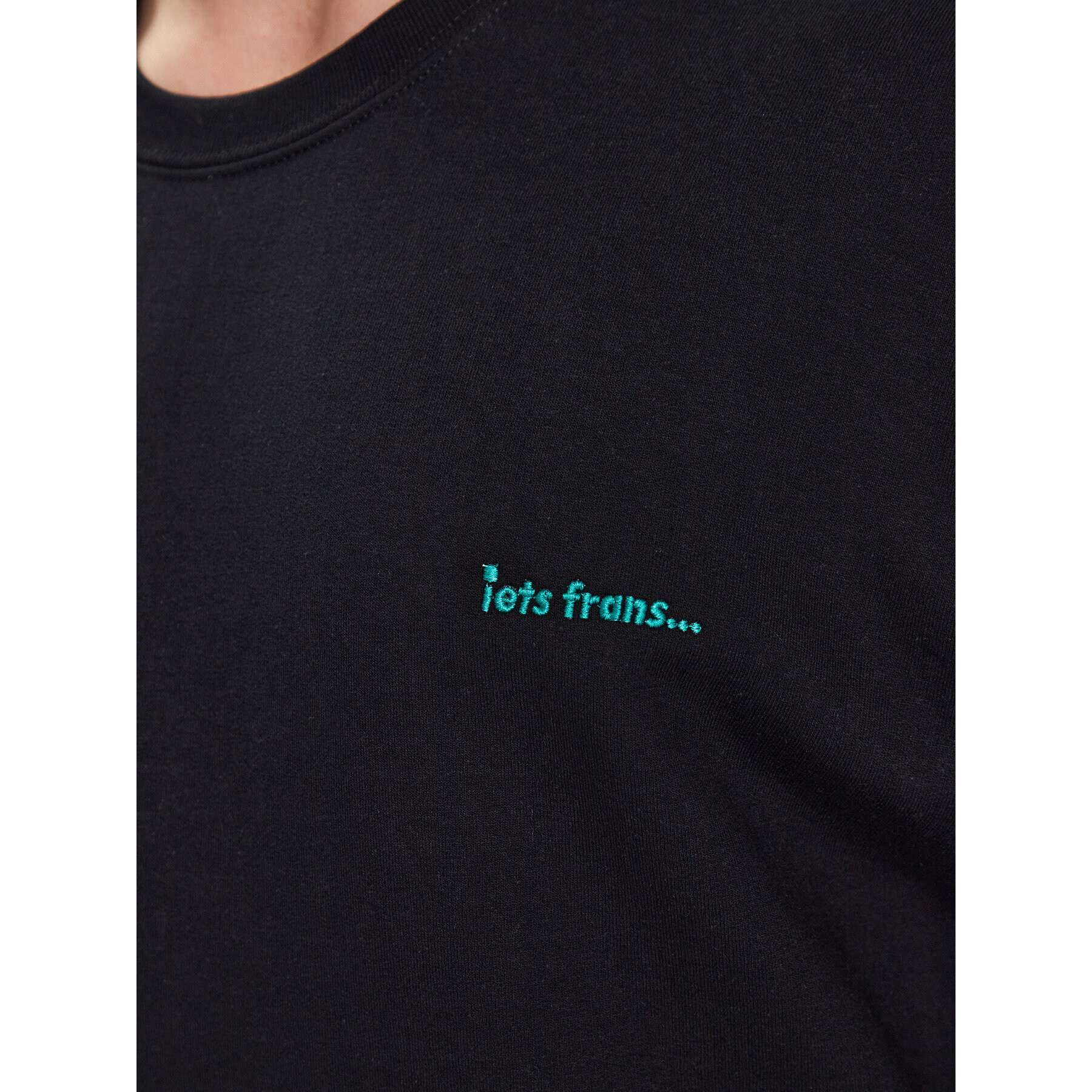 iets frans… Суитшърт 75303172 Черен Relaxed Fit - Pepit.bg