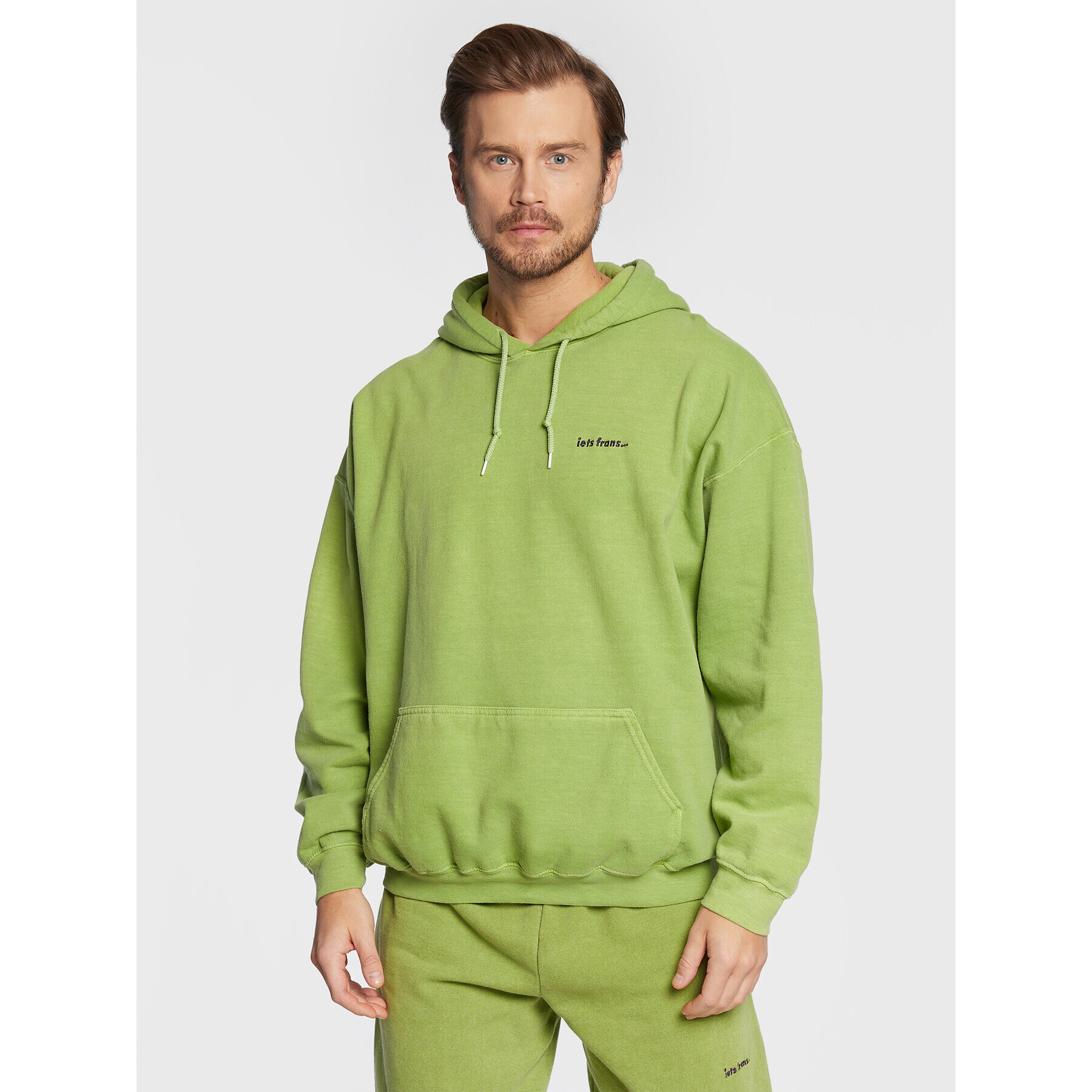 iets frans… Суитшърт 76214717 Зелен Regular Fit - Pepit.bg