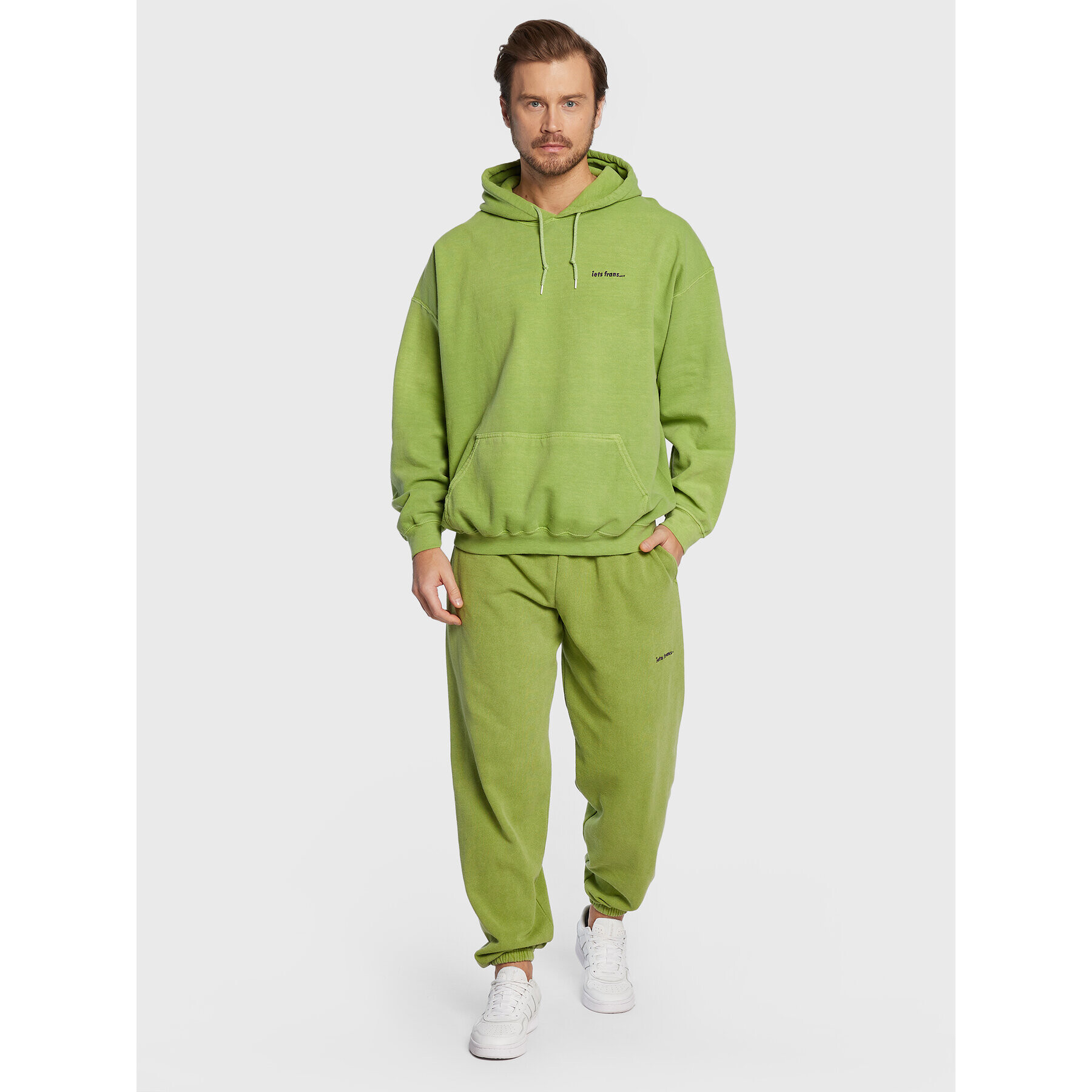 iets frans… Суитшърт 76214717 Зелен Regular Fit - Pepit.bg
