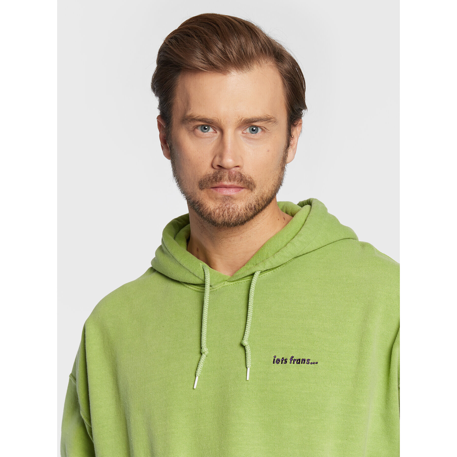 iets frans… Суитшърт 76214717 Зелен Regular Fit - Pepit.bg