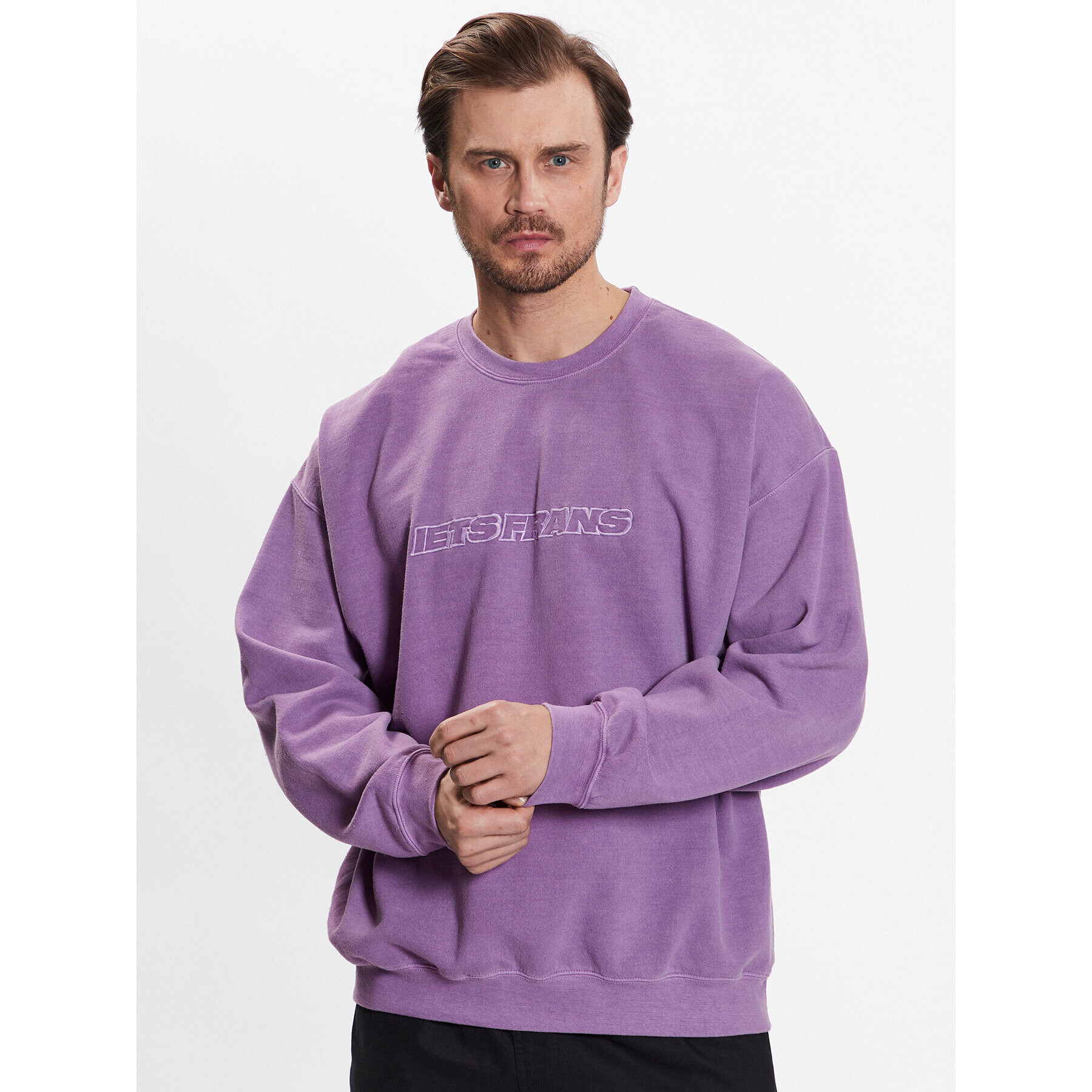 iets frans… Суитшърт 76418854 Виолетов Regular Fit - Pepit.bg