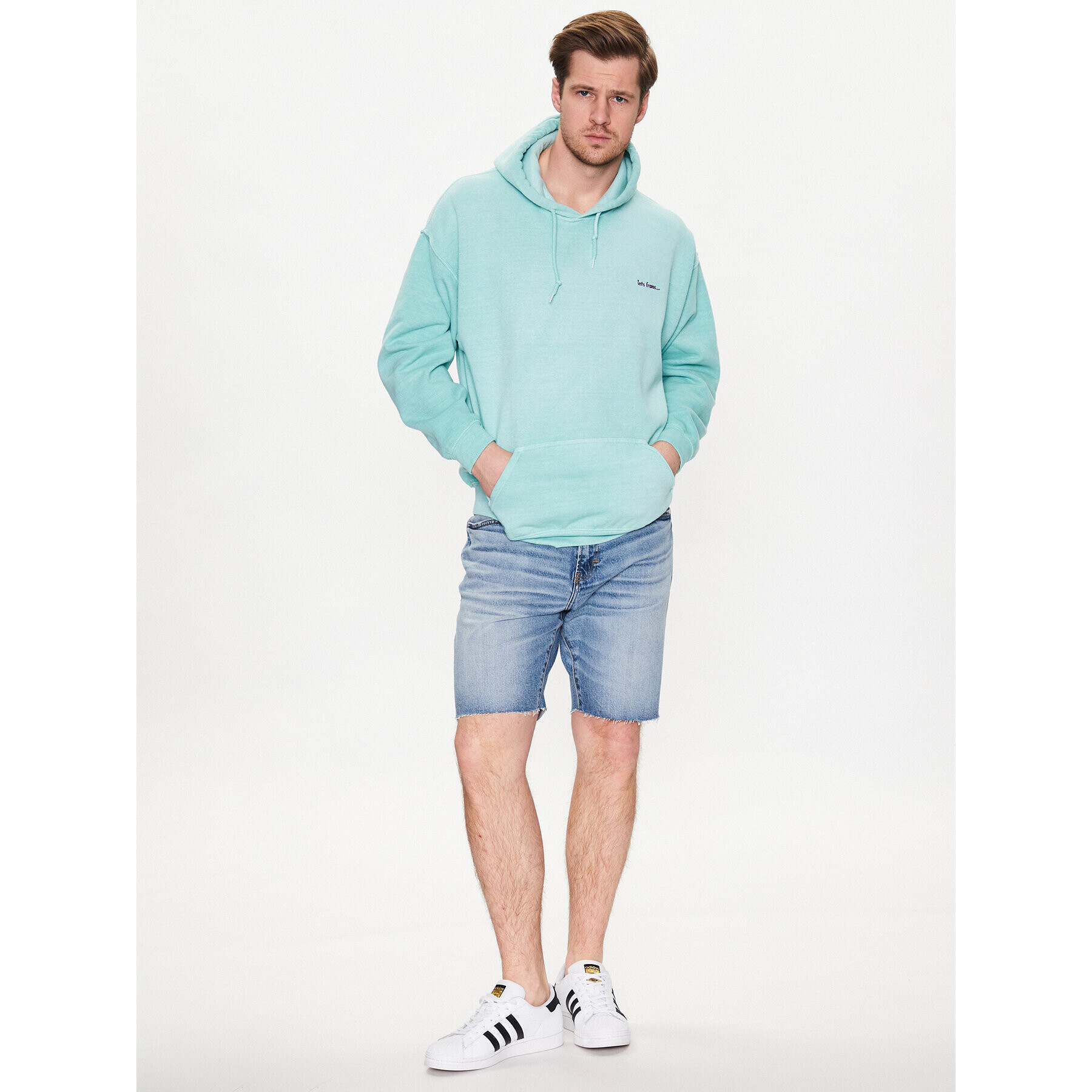 iets frans… Суитшърт 76785013 Син Relaxed Fit - Pepit.bg