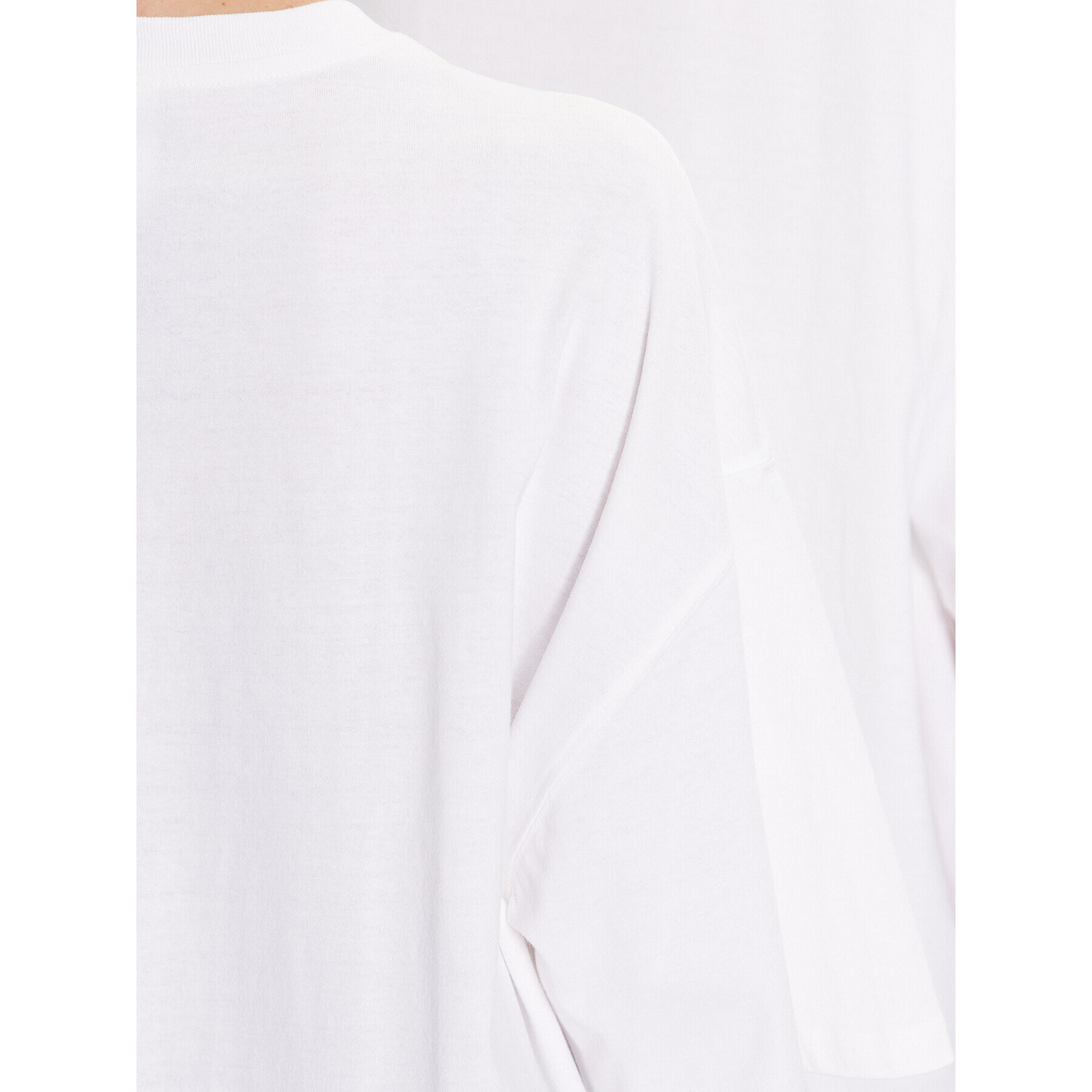 iets frans… Тишърт IF TONAL LOGO SS TEE 76555853 Бял Oversize - Pepit.bg