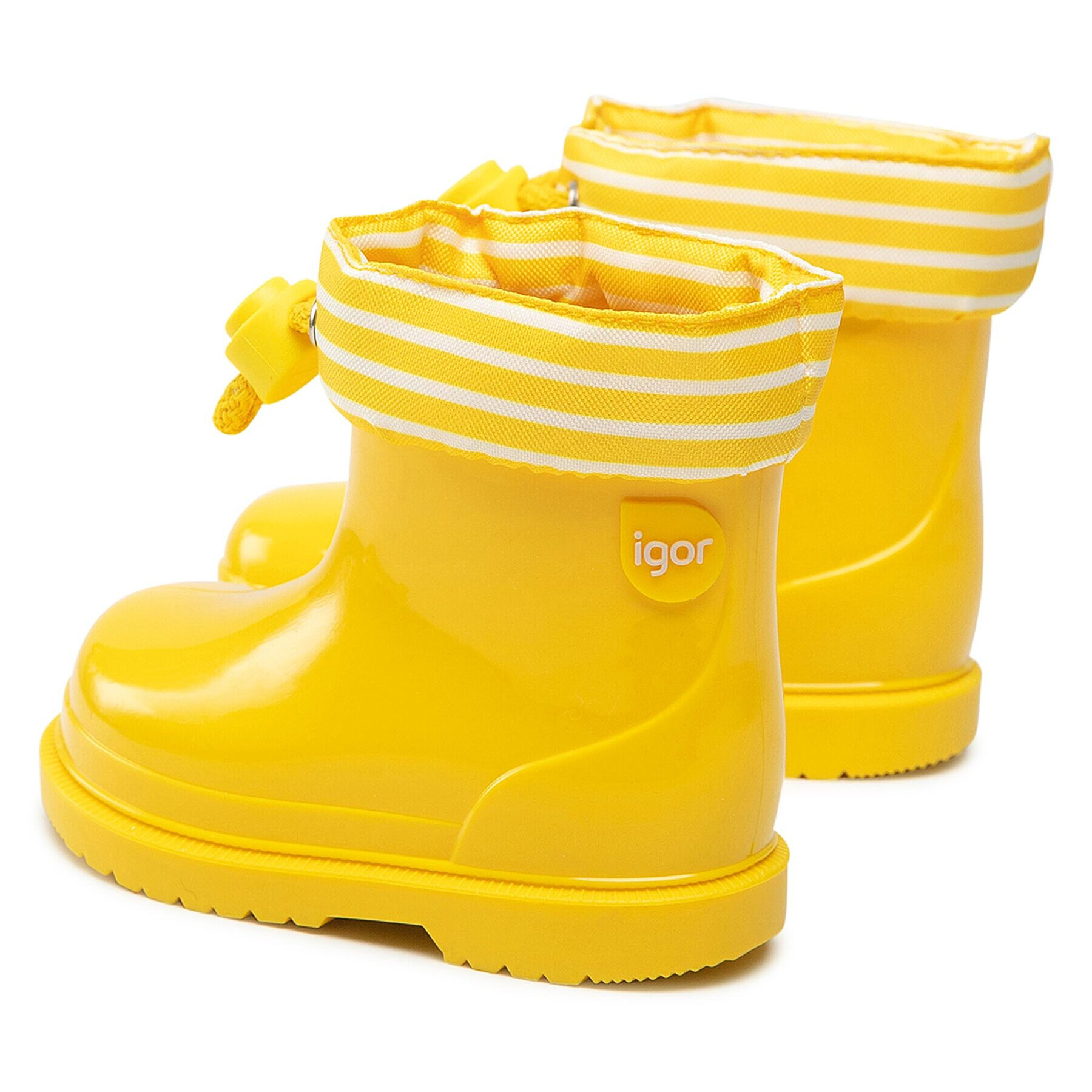 Igor Гумени ботуши Bambi Navy W10255-008 Жълт - Pepit.bg