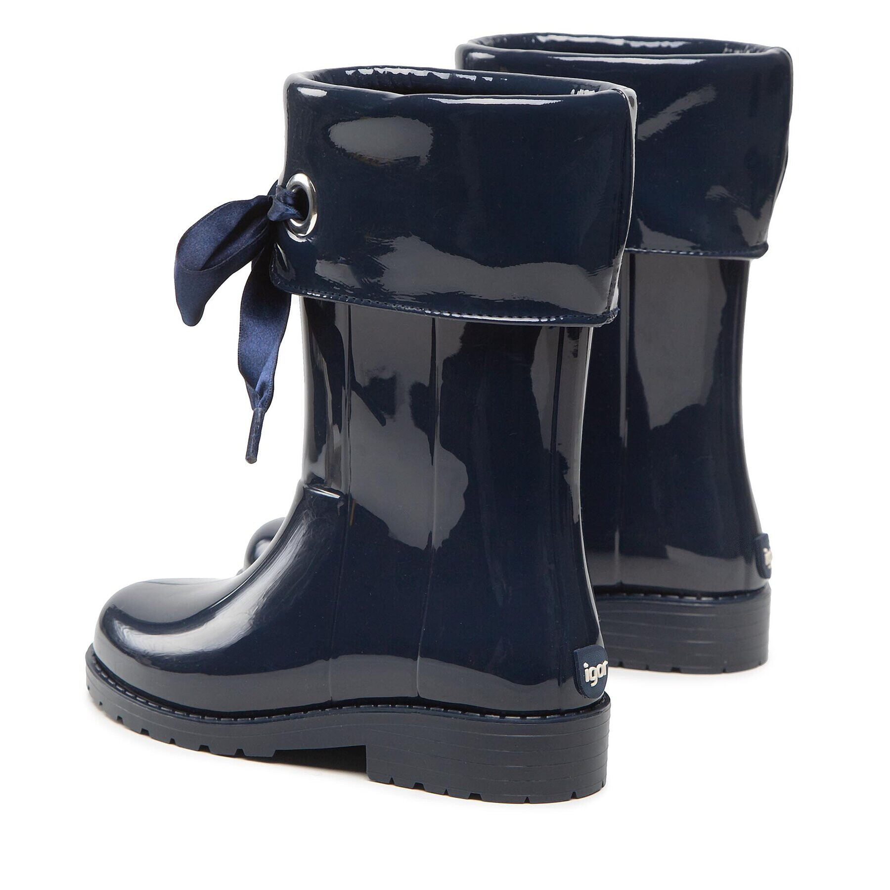 Igor Гумени ботуши Campera Charol W10114-003 Тъмносин - Pepit.bg