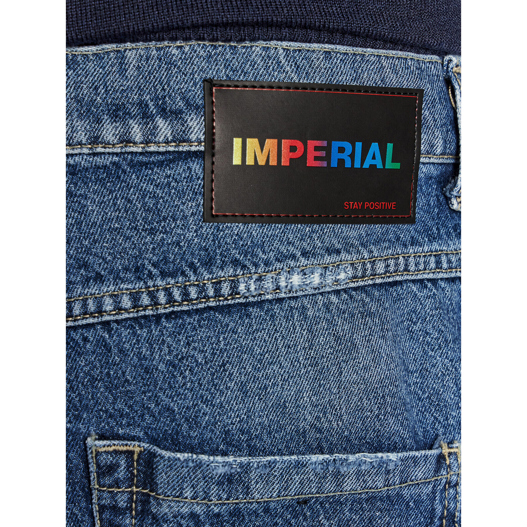 Imperial Дънки P372MLUD80 Син Slim Fit - Pepit.bg
